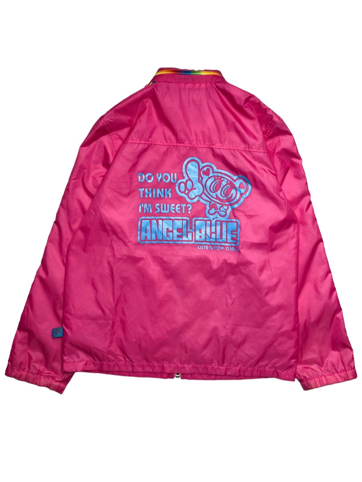 Hysteric Glamour 1990s Angel Blue - Rainbow Zipper Lightweight Jacket Size US M / EU 48-50 / 2 - 7 Thumbnail