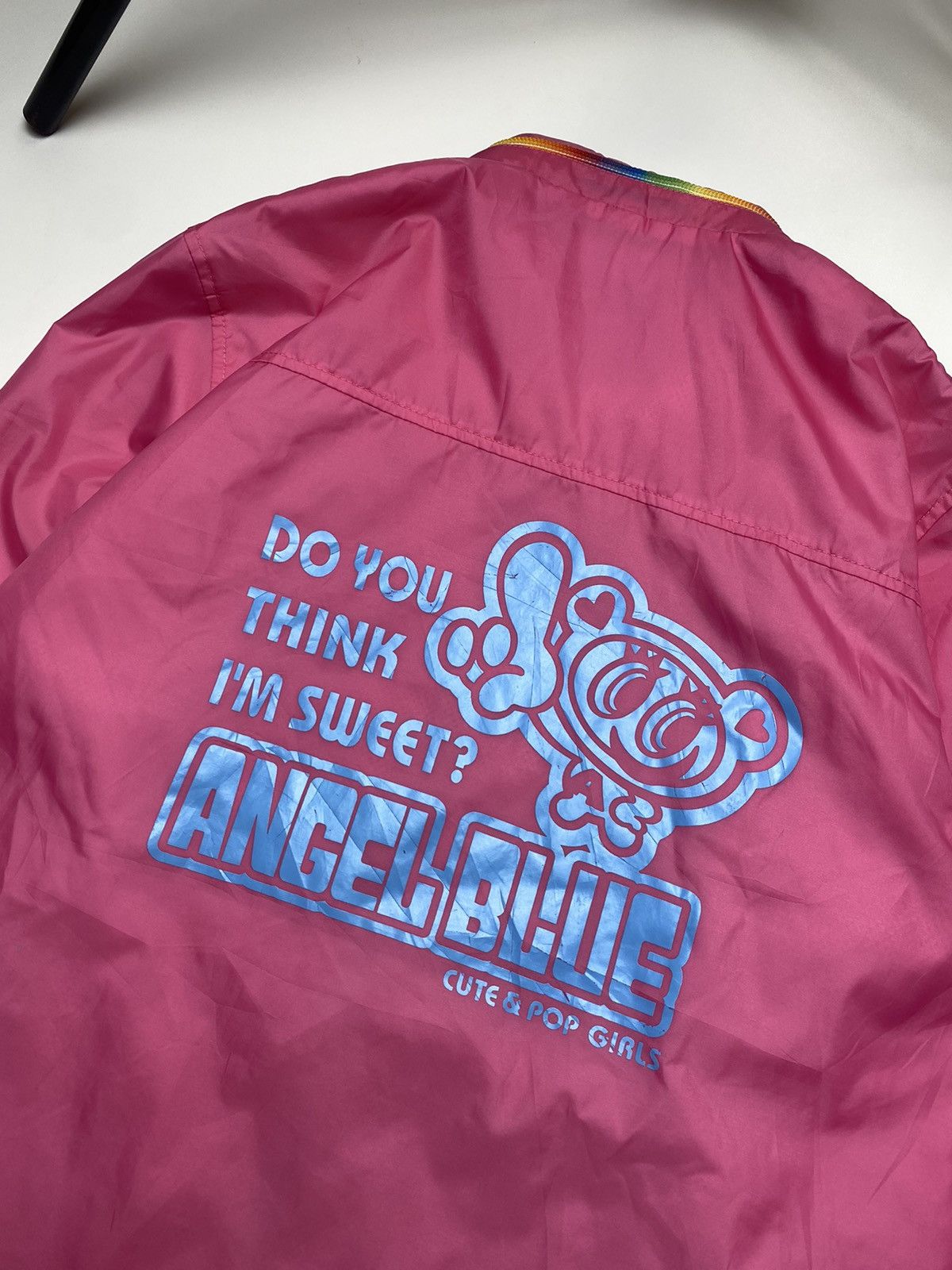 Hysteric Glamour 1990s Angel Blue - Rainbow Zipper Lightweight Jacket Size US M / EU 48-50 / 2 - 10 Thumbnail