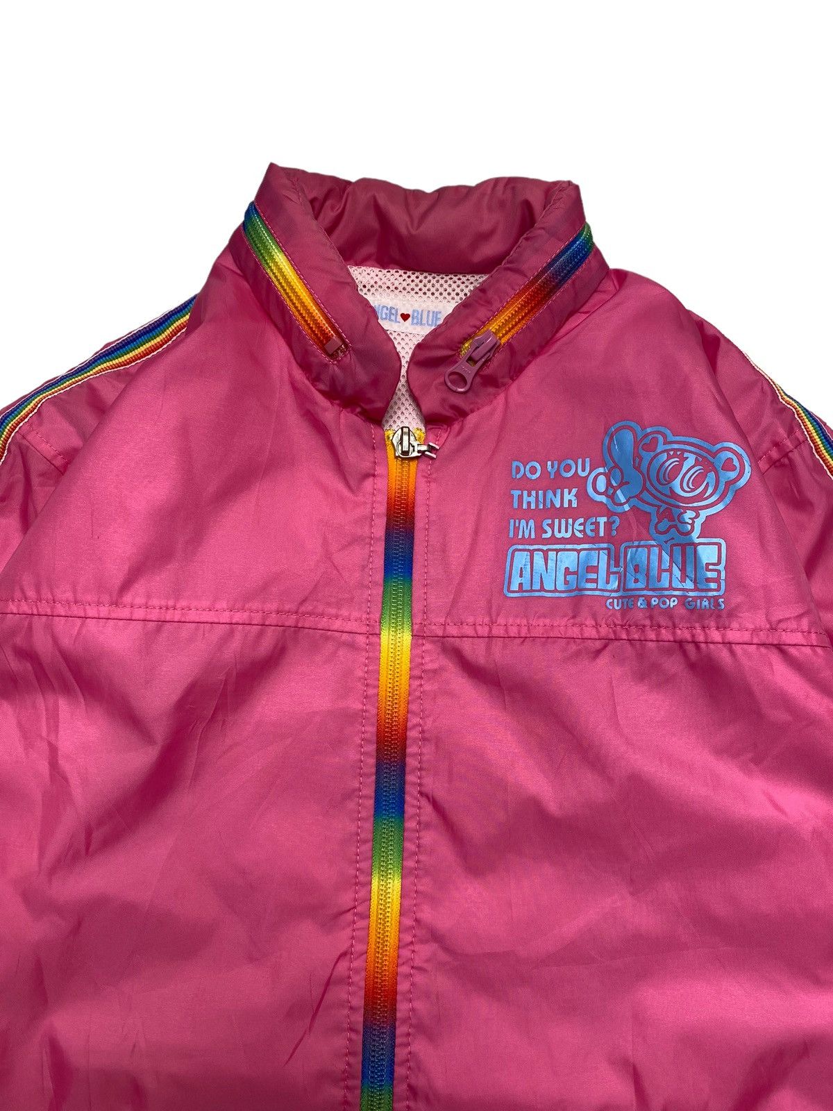 Hysteric Glamour 1990s Angel Blue - Rainbow Zipper Lightweight Jacket Size US M / EU 48-50 / 2 - 5 Thumbnail