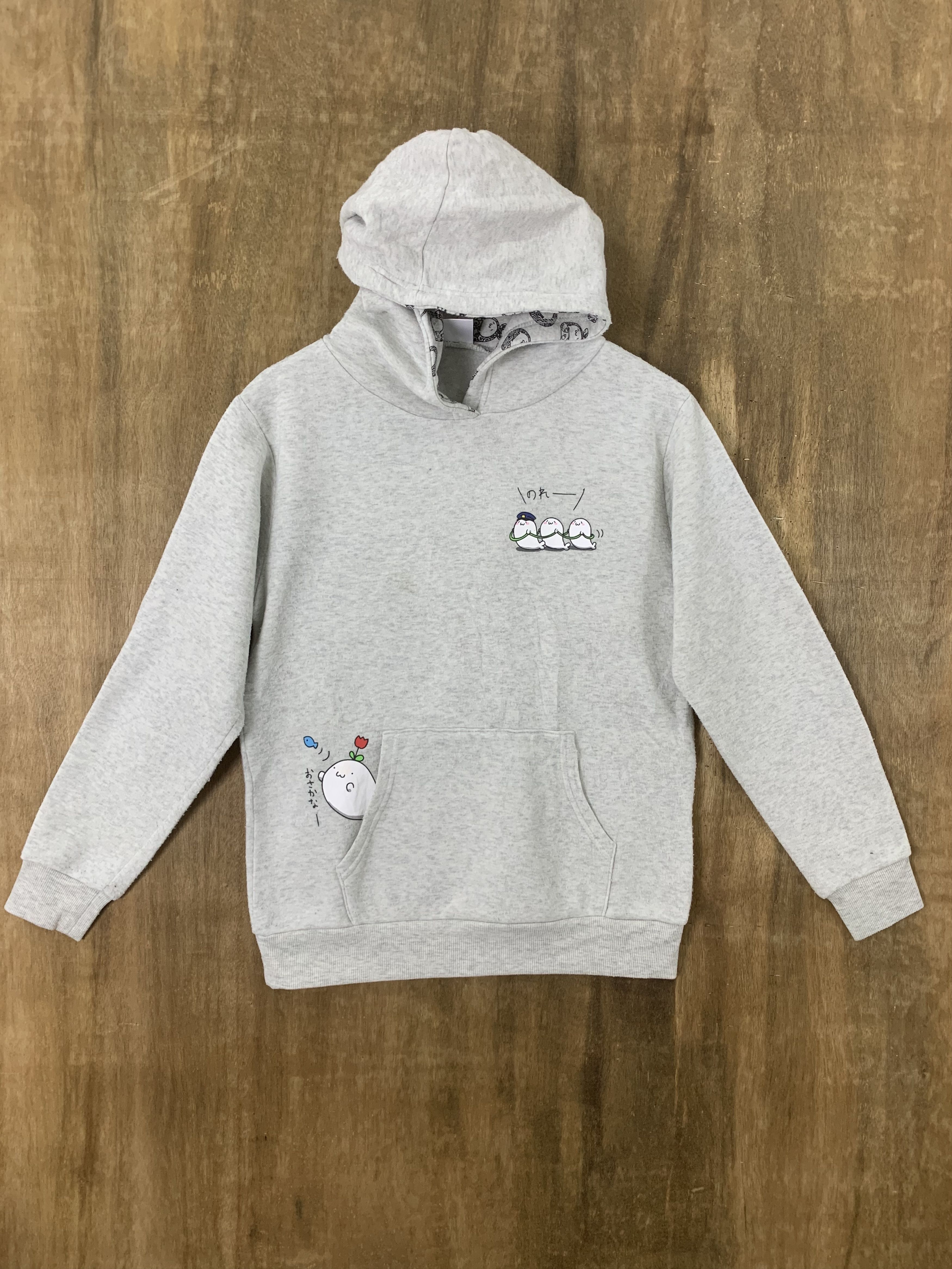 Hoodies Japanese Brand Vintage Logo Rare Streetwear