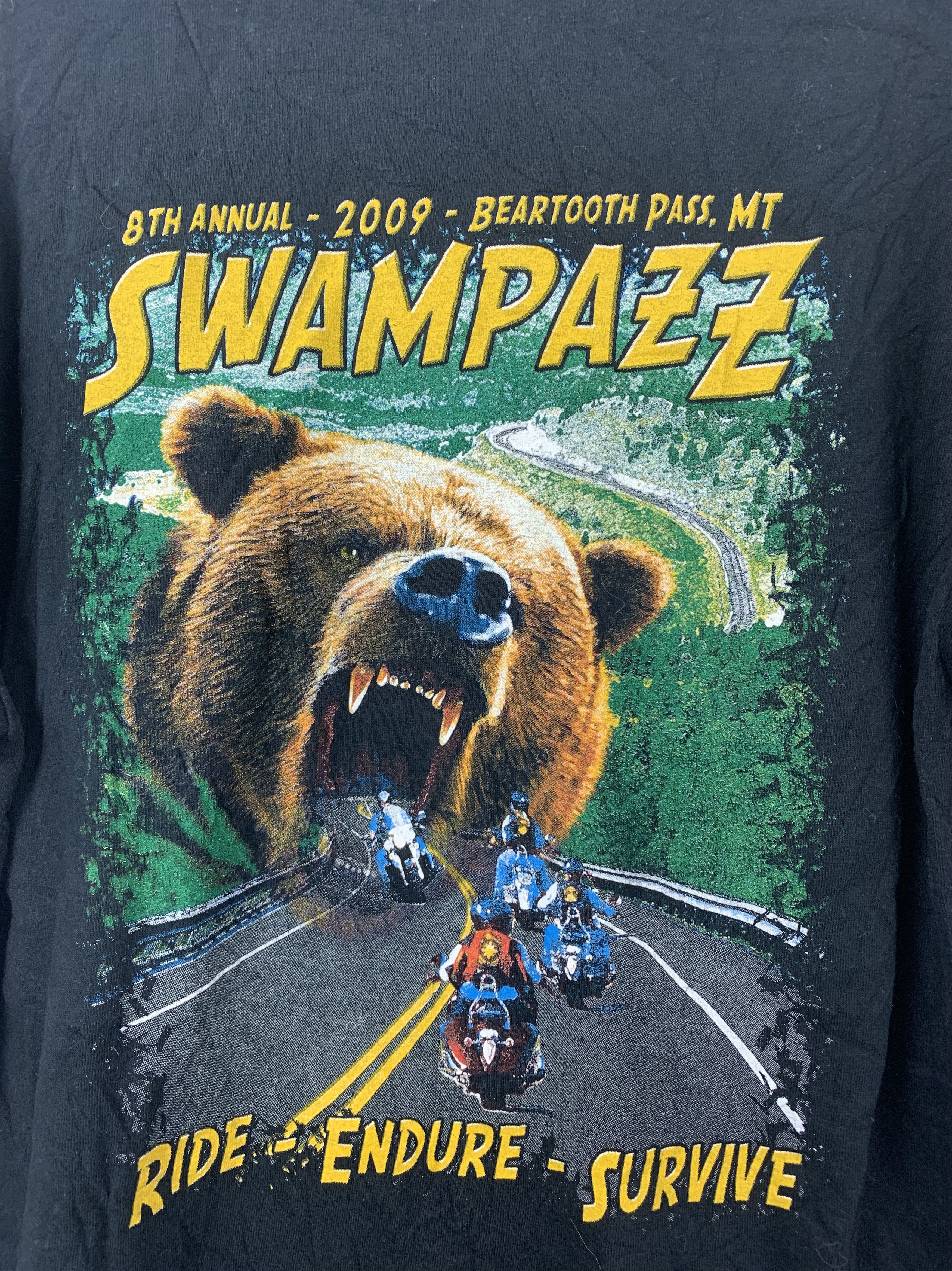 Japanese Brand Swampazz Star Tshirt Japanese Branded 2009 Streetwear #036 Size US M / EU 48-50 / 2 - 2 Thumbnail