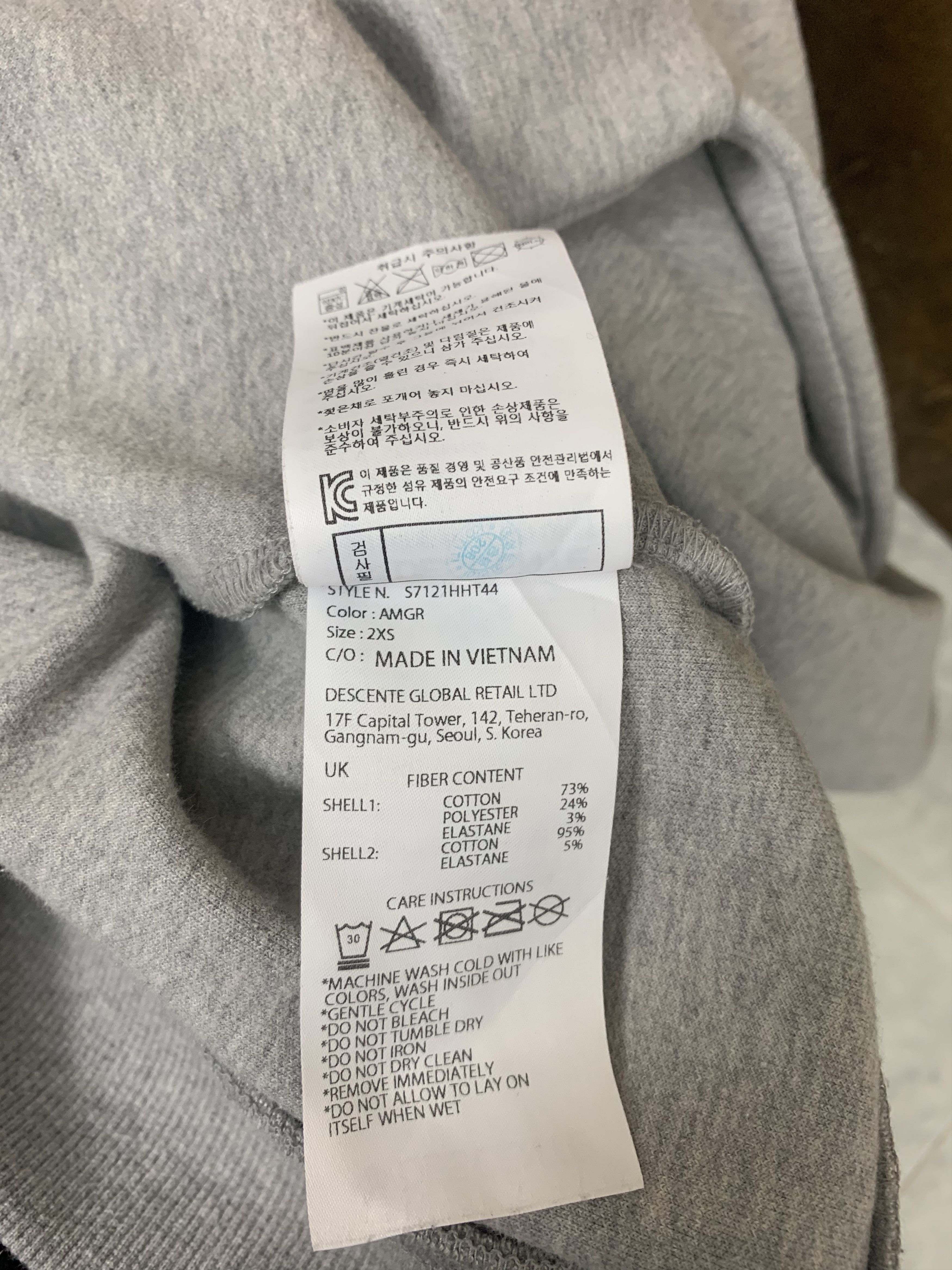 Descente Descente Small Box Vintage Sweatshirts Streetwear Grey Size US S / EU 44-46 / 1 - 10 Thumbnail