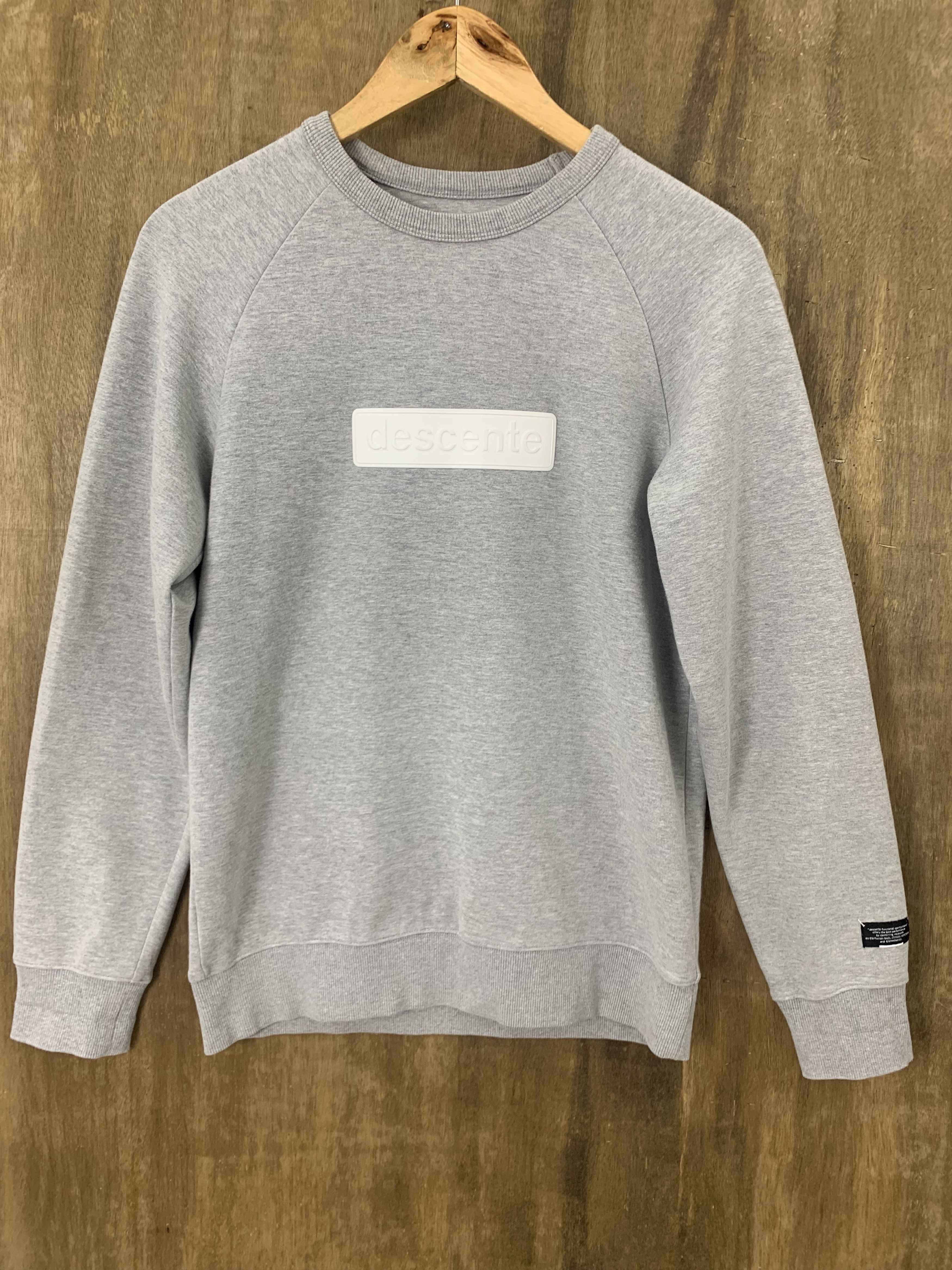 Descente Descente Small Box Vintage Sweatshirts Streetwear Grey Size US S / EU 44-46 / 1 - 4 Thumbnail
