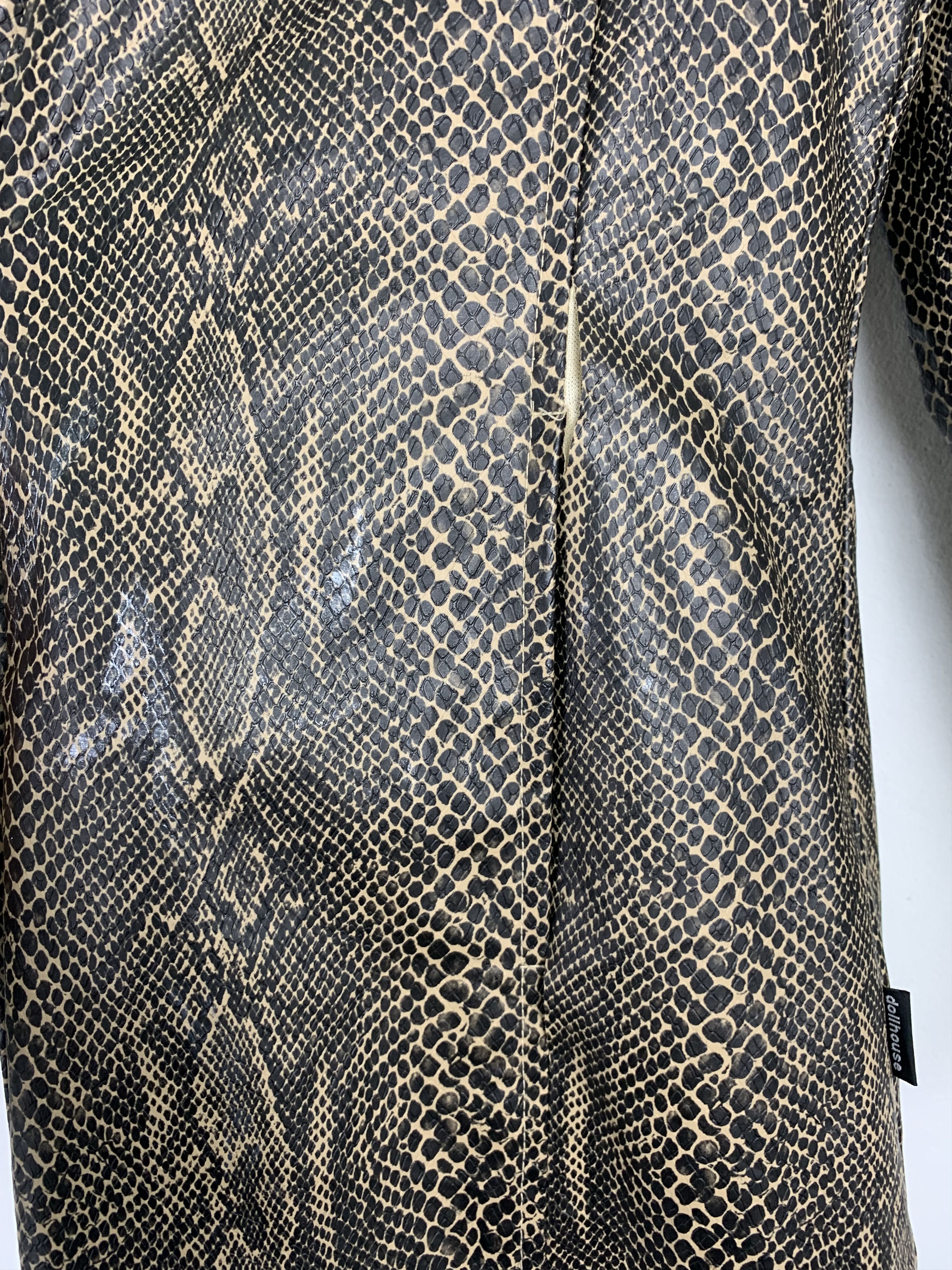 Japanese Brand Blazer Jacket Snake Skin Design Streetwear Style Size US S / EU 44-46 / 1 - 11 Thumbnail