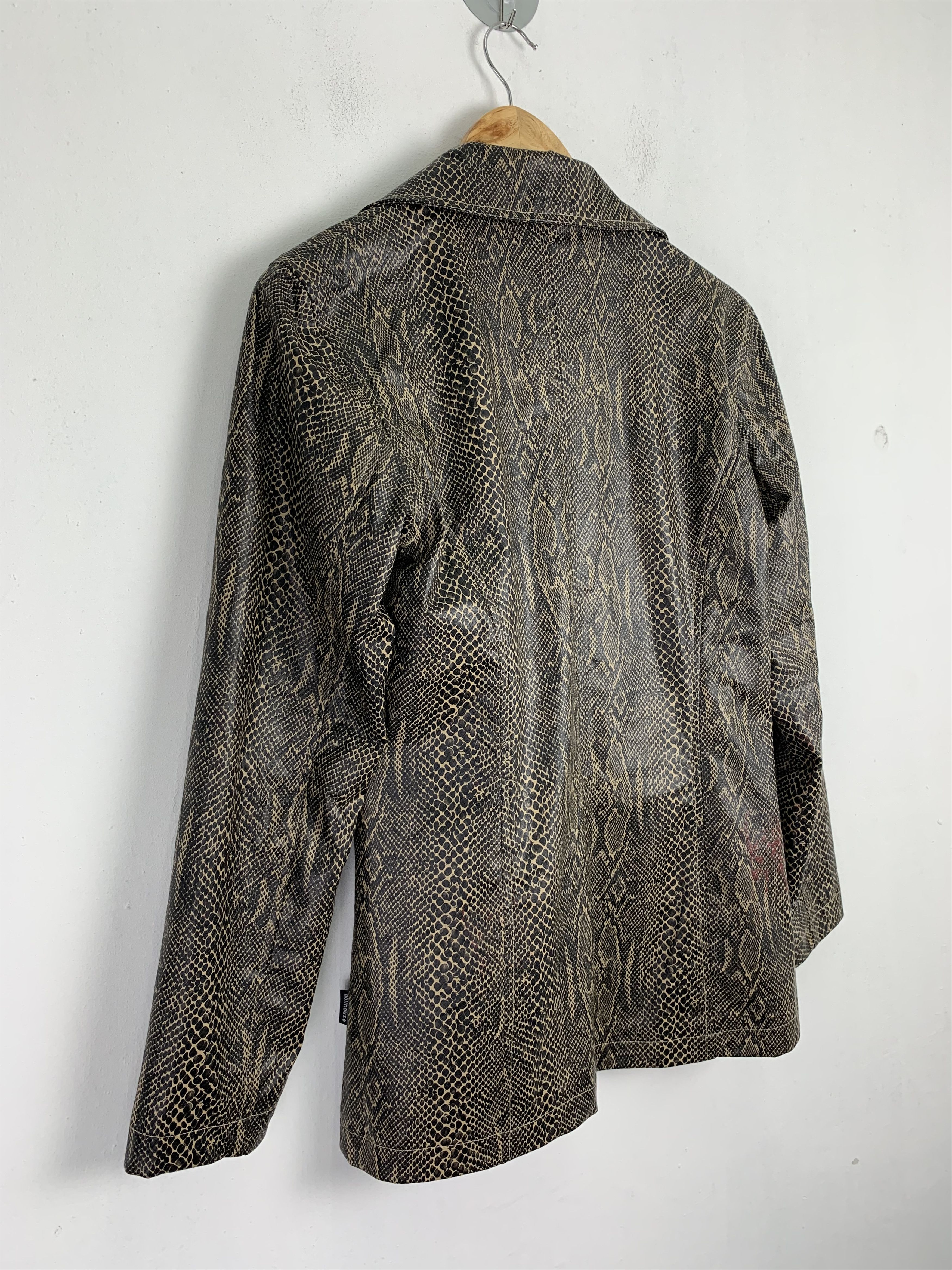 Japanese Brand Blazer Jacket Snake Skin Design Streetwear Style Size US S / EU 44-46 / 1 - 20 Thumbnail