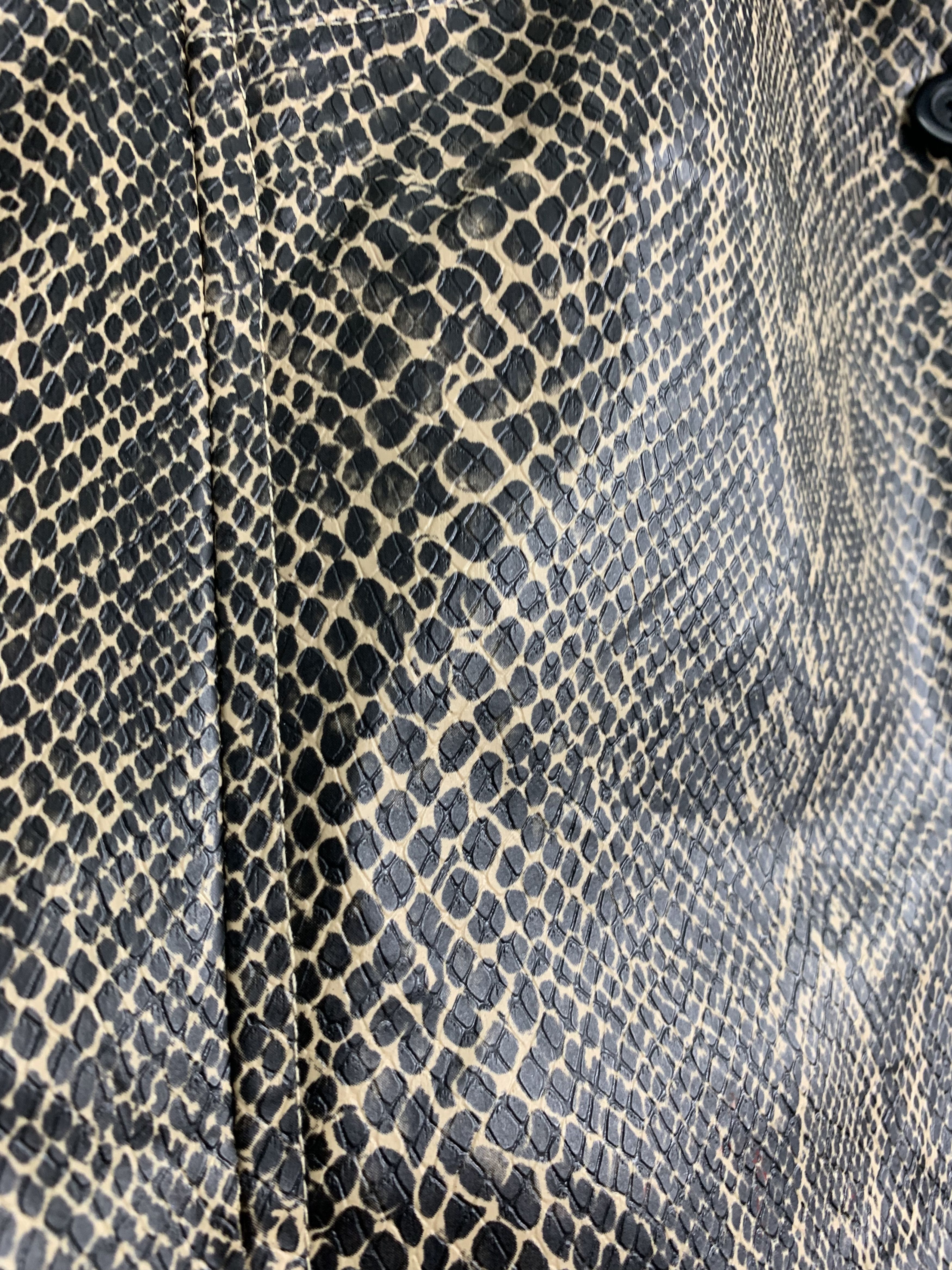 Japanese Brand Blazer Jacket Snake Skin Design Streetwear Style Size US S / EU 44-46 / 1 - 9 Thumbnail