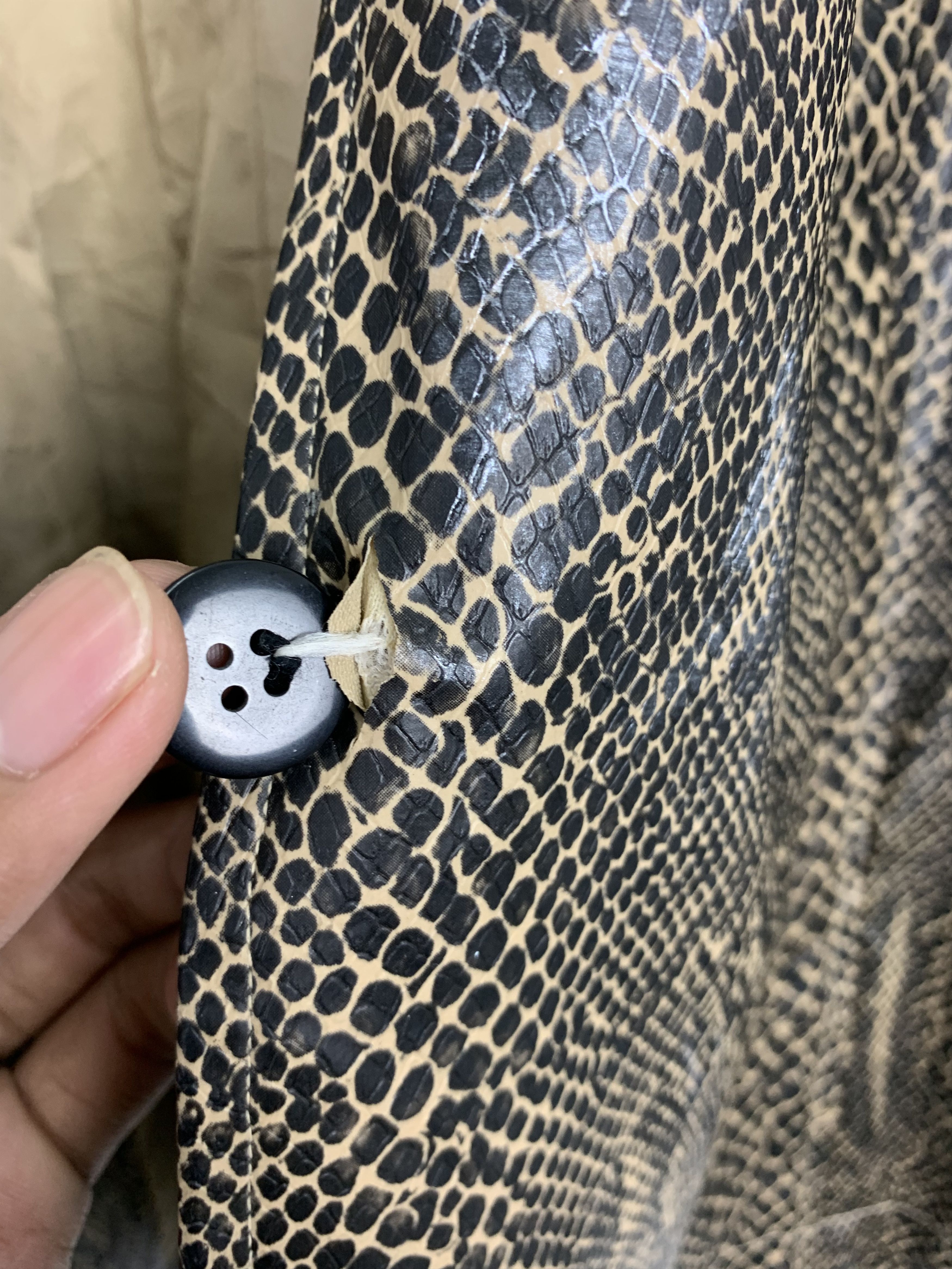 Japanese Brand Blazer Jacket Snake Skin Design Streetwear Style Size US S / EU 44-46 / 1 - 14 Thumbnail