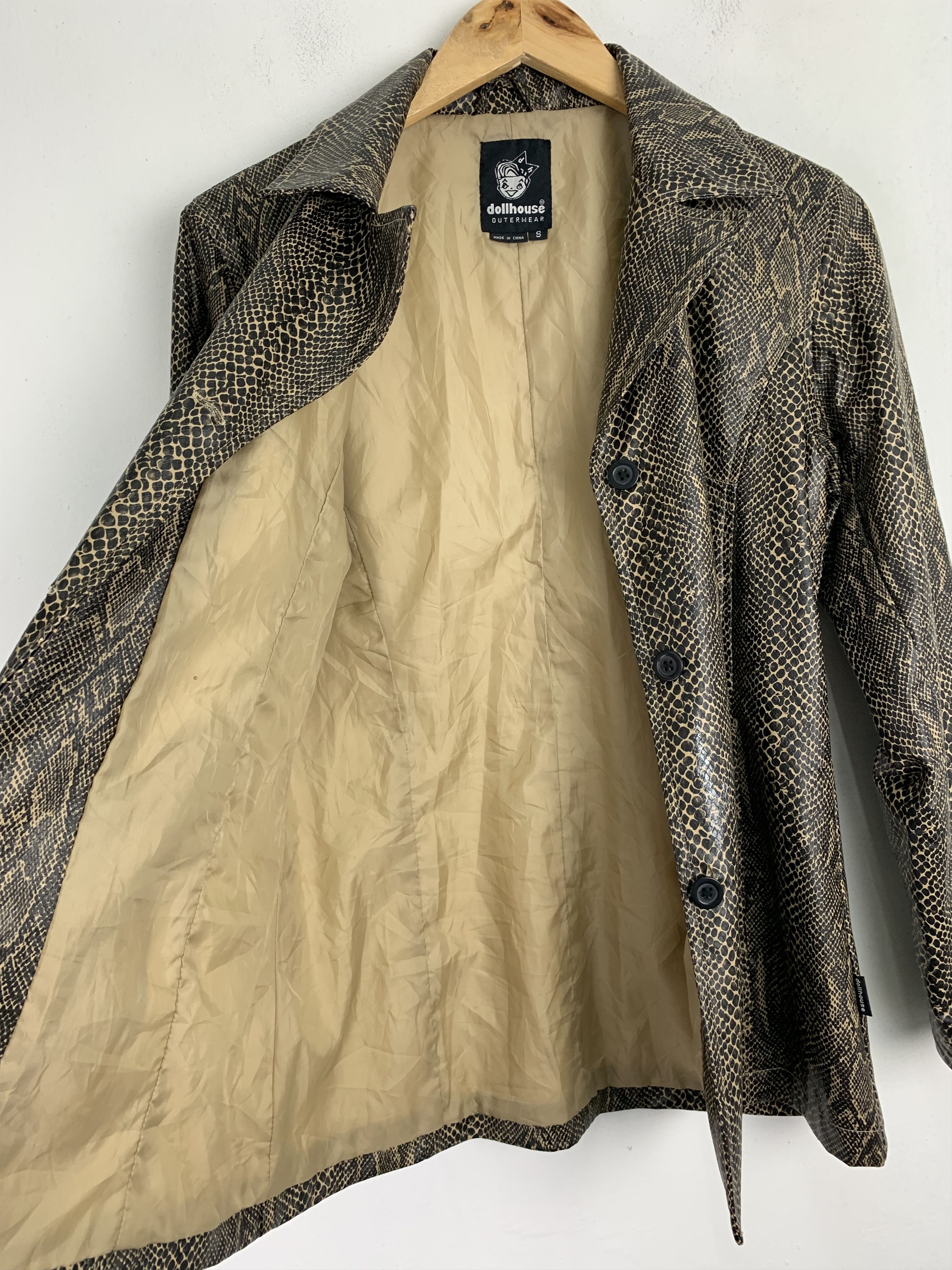Japanese Brand Blazer Jacket Snake Skin Design Streetwear Style Size US S / EU 44-46 / 1 - 15 Thumbnail