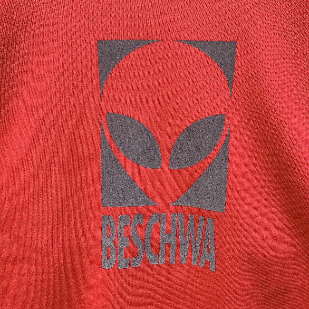 Alien Workshop × Vintage Vintage 90s BESCHWA Sweatshirt Big Logo Size US S / EU 44-46 / 1 - 5 Thumbnail