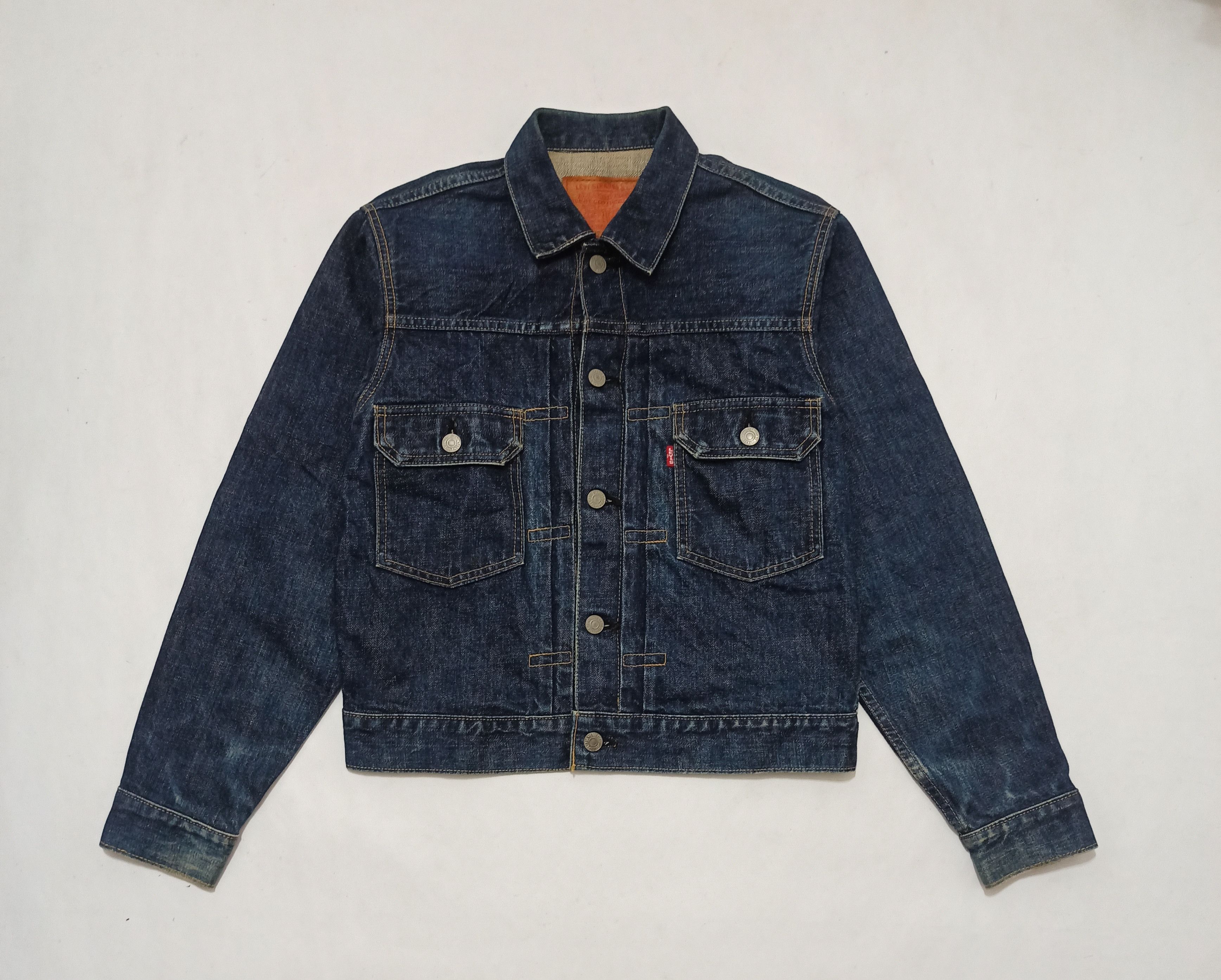 Vintage Vintage Levi's Type 2 Big E 71507 XX J02 Denim Jean Jacket