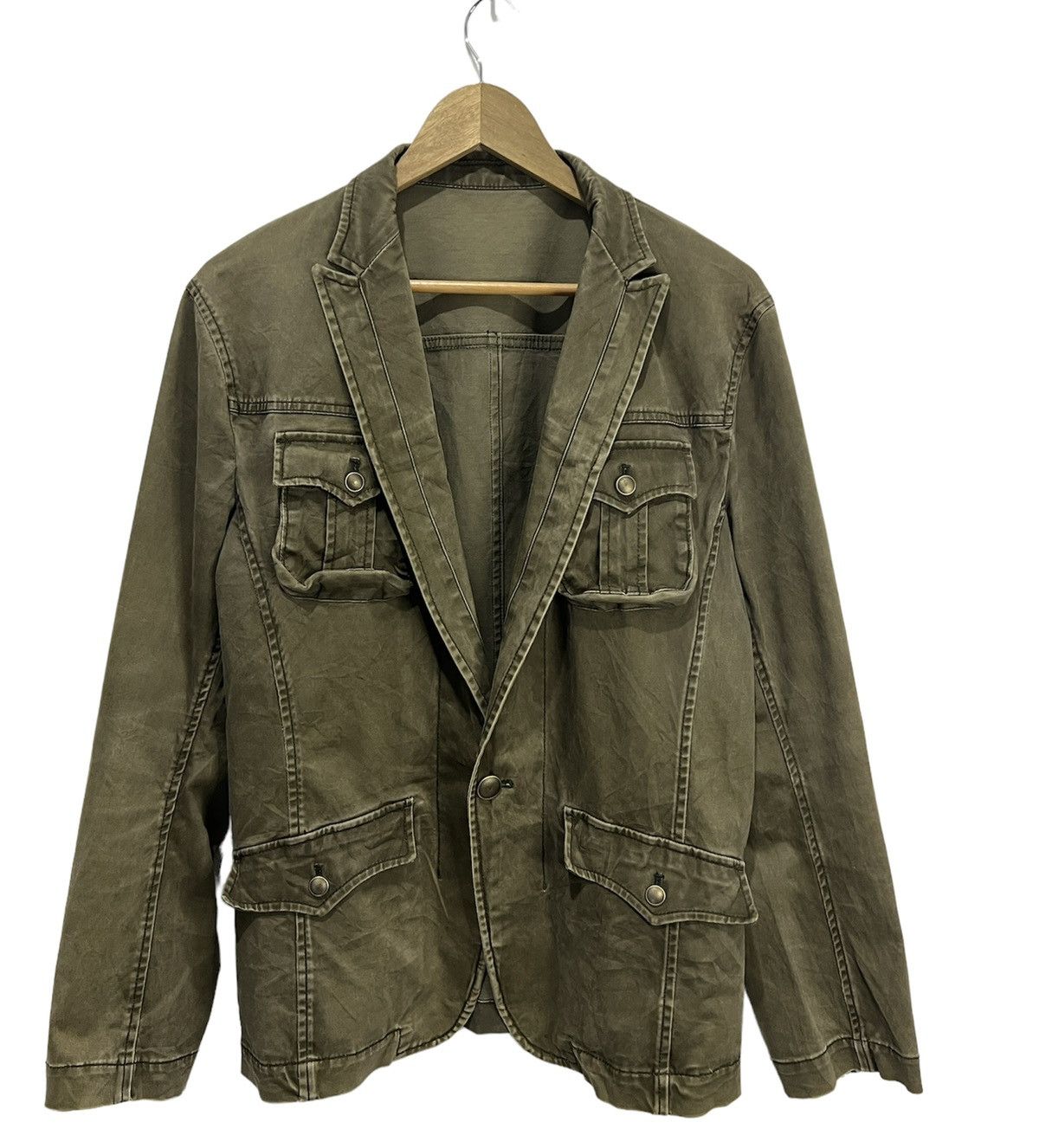 Issey Miyake × Japanese Brand × Tete Homme Issey Miyake Jacket Size US L / EU 52-54 / 3 - 1 Thumbnail