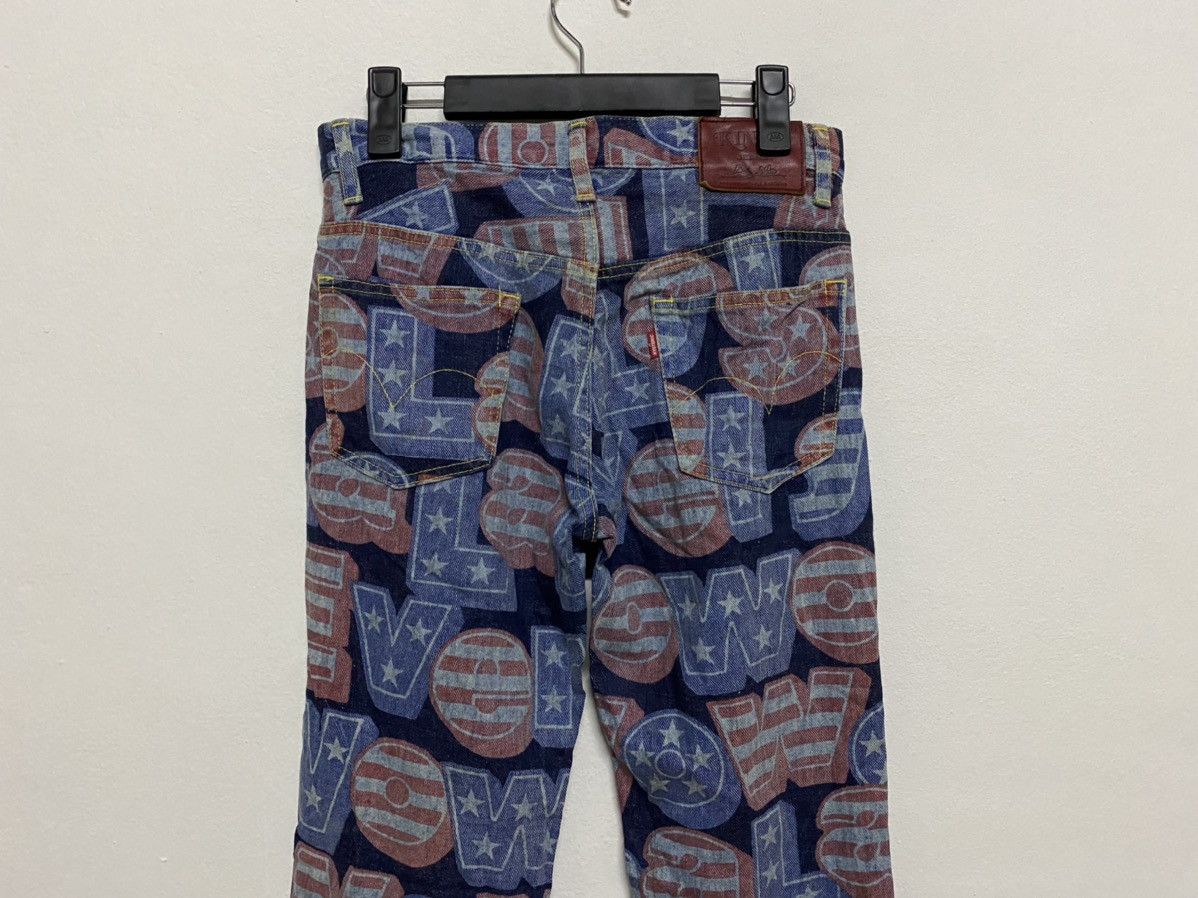 Hysteric Glamour × Japanese Brand × Vintage Vintage Hysteric Glamour The Kinky Printed Jeans Size US 29 - 9 Thumbnail