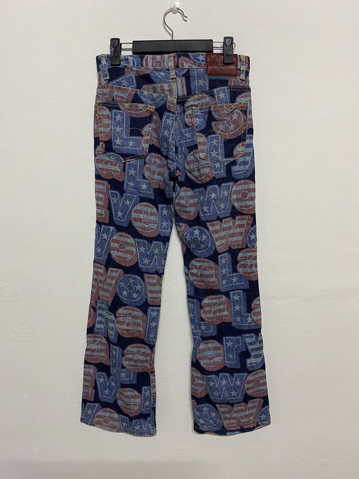 Hysteric Glamour × Japanese Brand × Vintage Vintage Hysteric Glamour The Kinky Printed Jeans Size US 29 - 7 Thumbnail