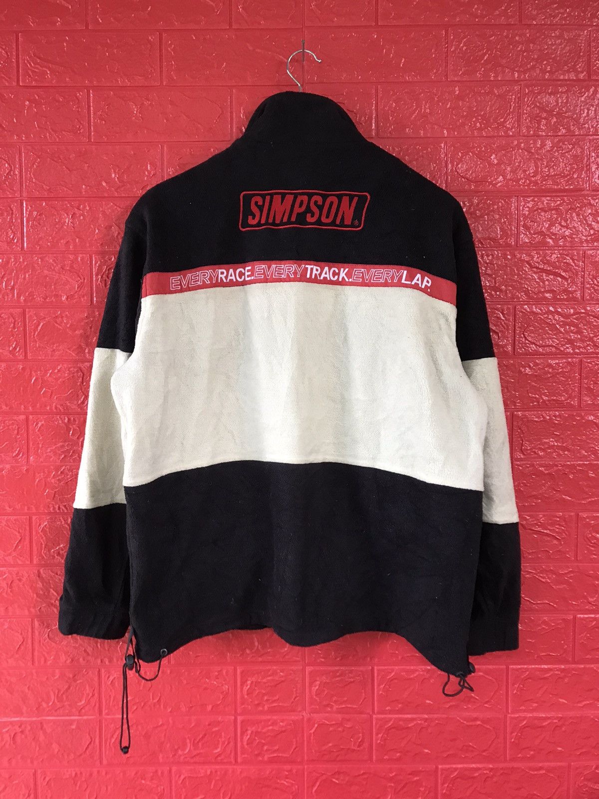 Indian Motorcycle × Vintage Vintage SIMPSON Motorcycle Fleece Jacket Size US M / EU 48-50 / 2 - 5 Thumbnail