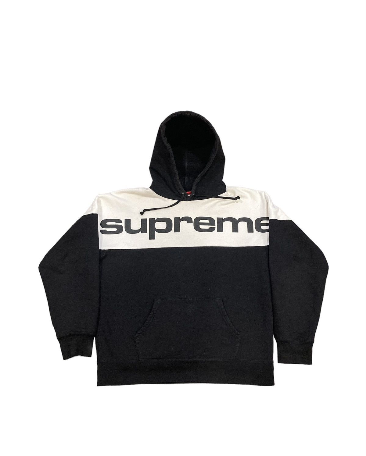 Supreme blocked hoodie outlet