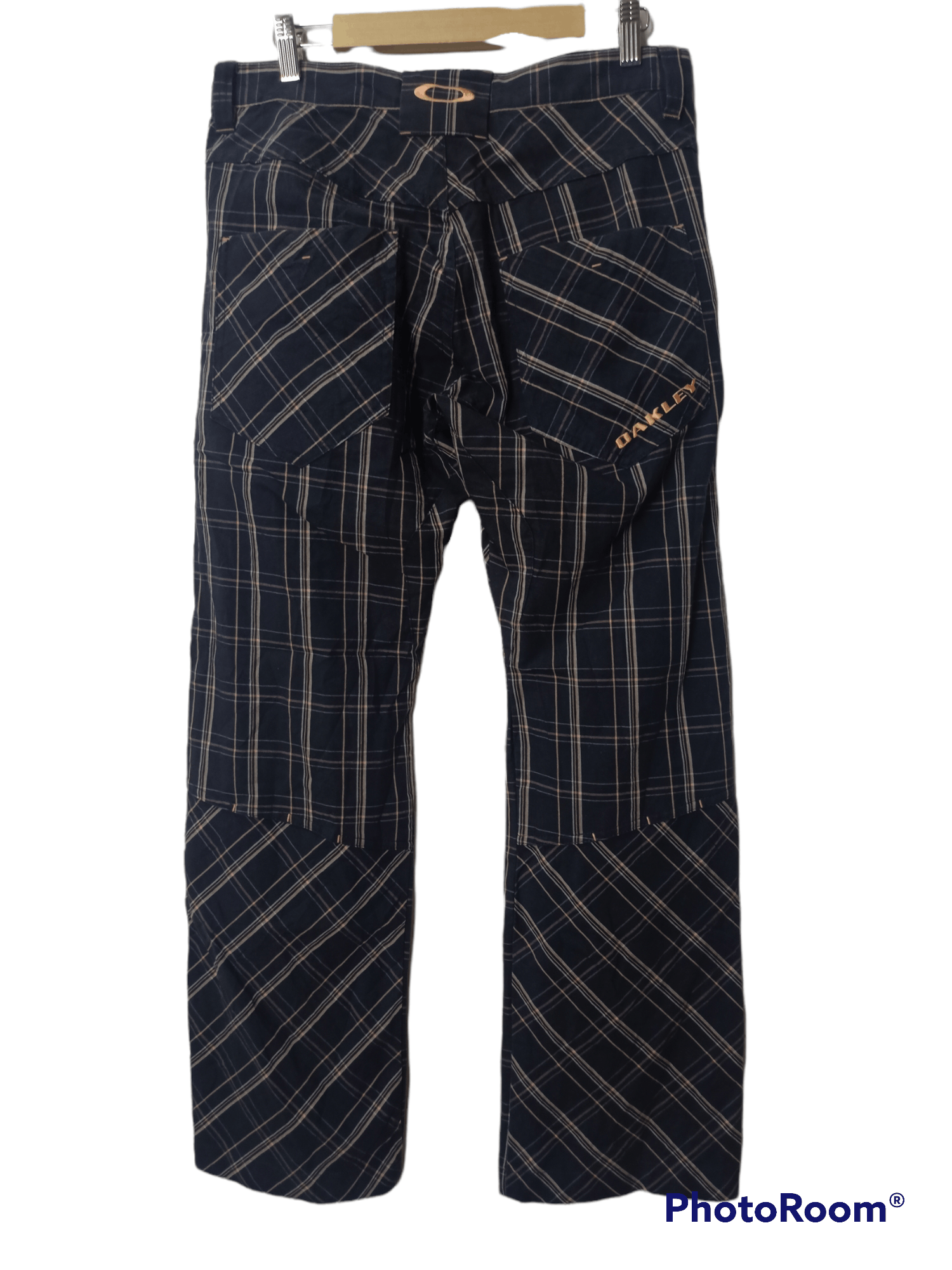 Vintage OAKLEY Casual Tartan Pants