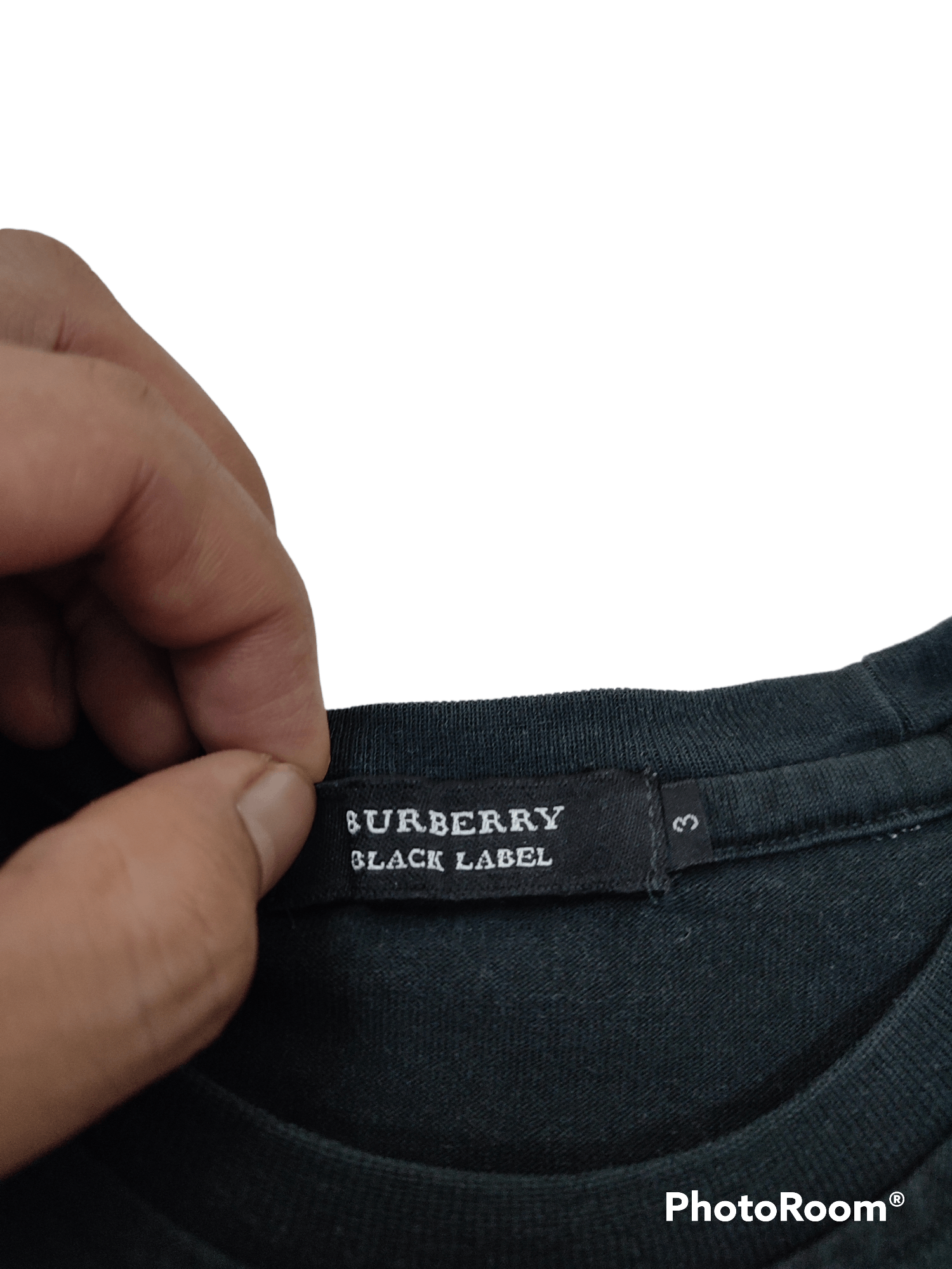 Burberry 💥RARE 💥Burberry Black Label Embroidery Logo Tee Size US M / EU 48-50 / 2 - 6 Thumbnail