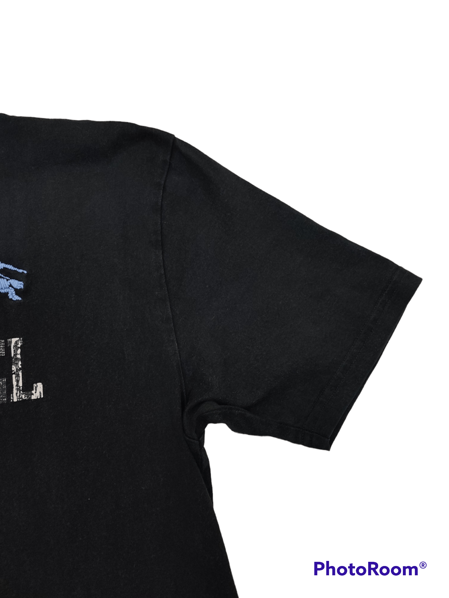 Burberry 💥RARE 💥Burberry Black Label Embroidery Logo Tee Size US M / EU 48-50 / 2 - 7 Thumbnail