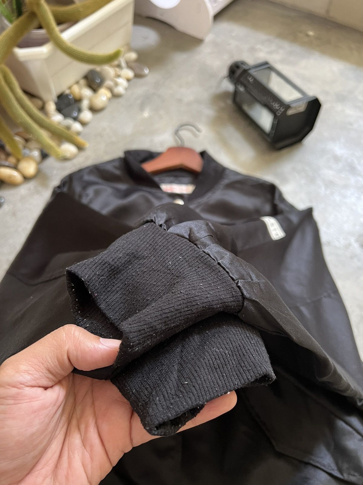 Japanese Brand Rare 🖤 Don't Speak You Shup Too Noisy Bomber Jacket Size US XL / EU 56 / 4 - 12 Thumbnail