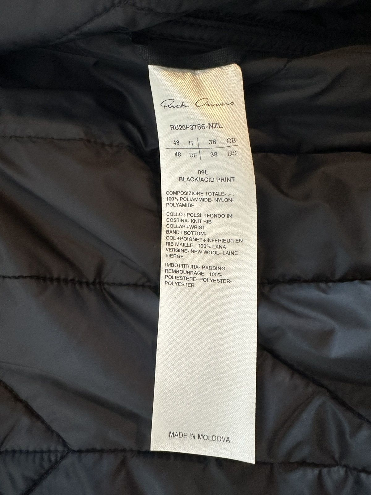 Rick Owens rick owens acid bomber Size US M / EU 48-50 / 2 - 4 Thumbnail