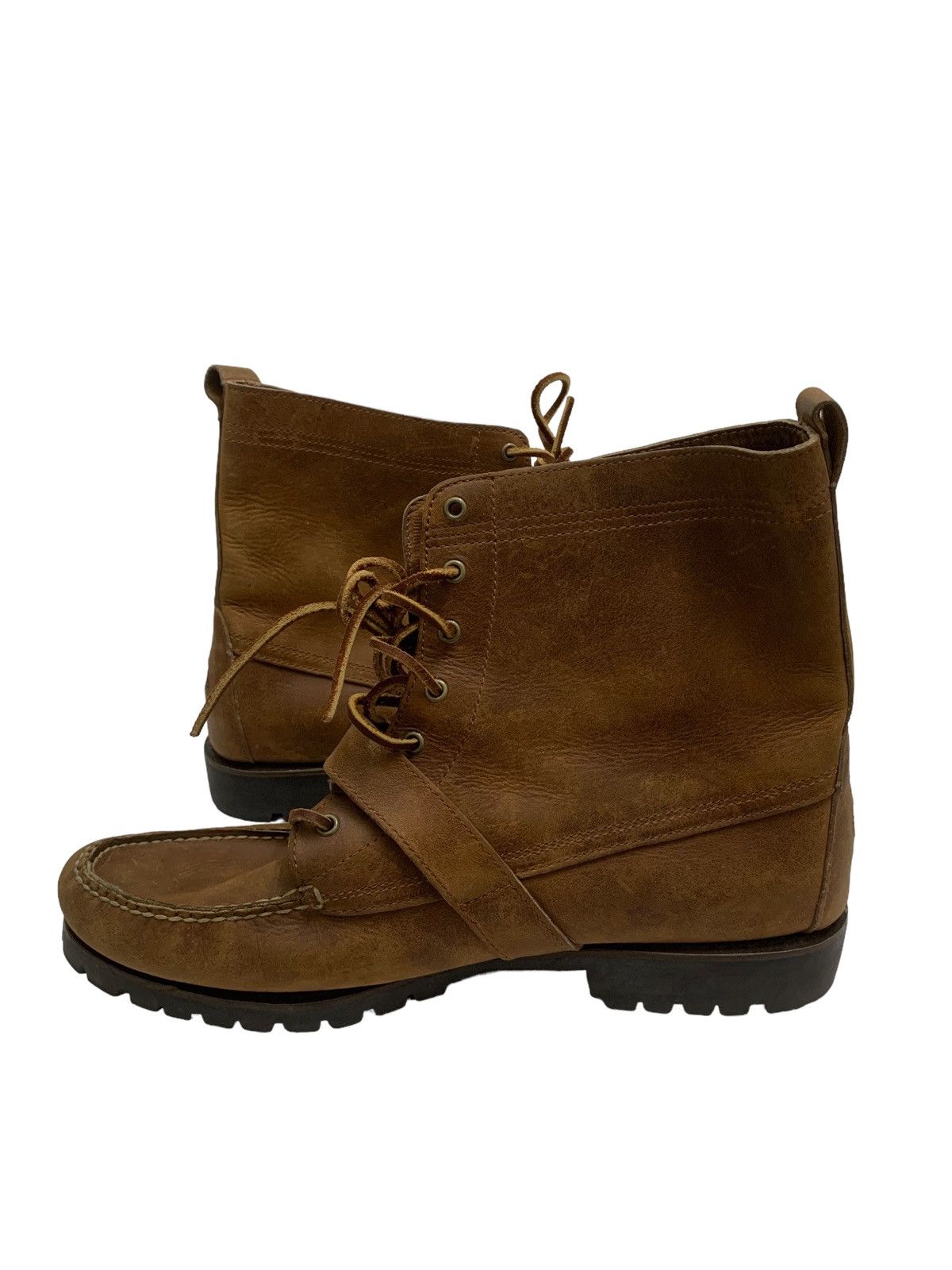 Polo Ralph Lauren RARE ‼️ Polo Ralph Lauren Sportsman Leathers Boots Size US 13 / EU 46 - 7 Thumbnail