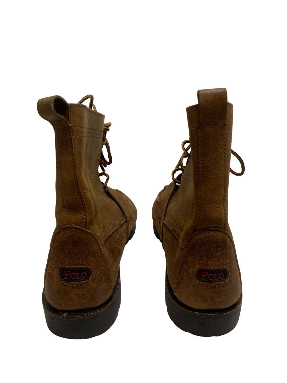 Polo Ralph Lauren RARE ‼️ Polo Ralph Lauren Sportsman Leathers Boots Size US 13 / EU 46 - 4 Thumbnail
