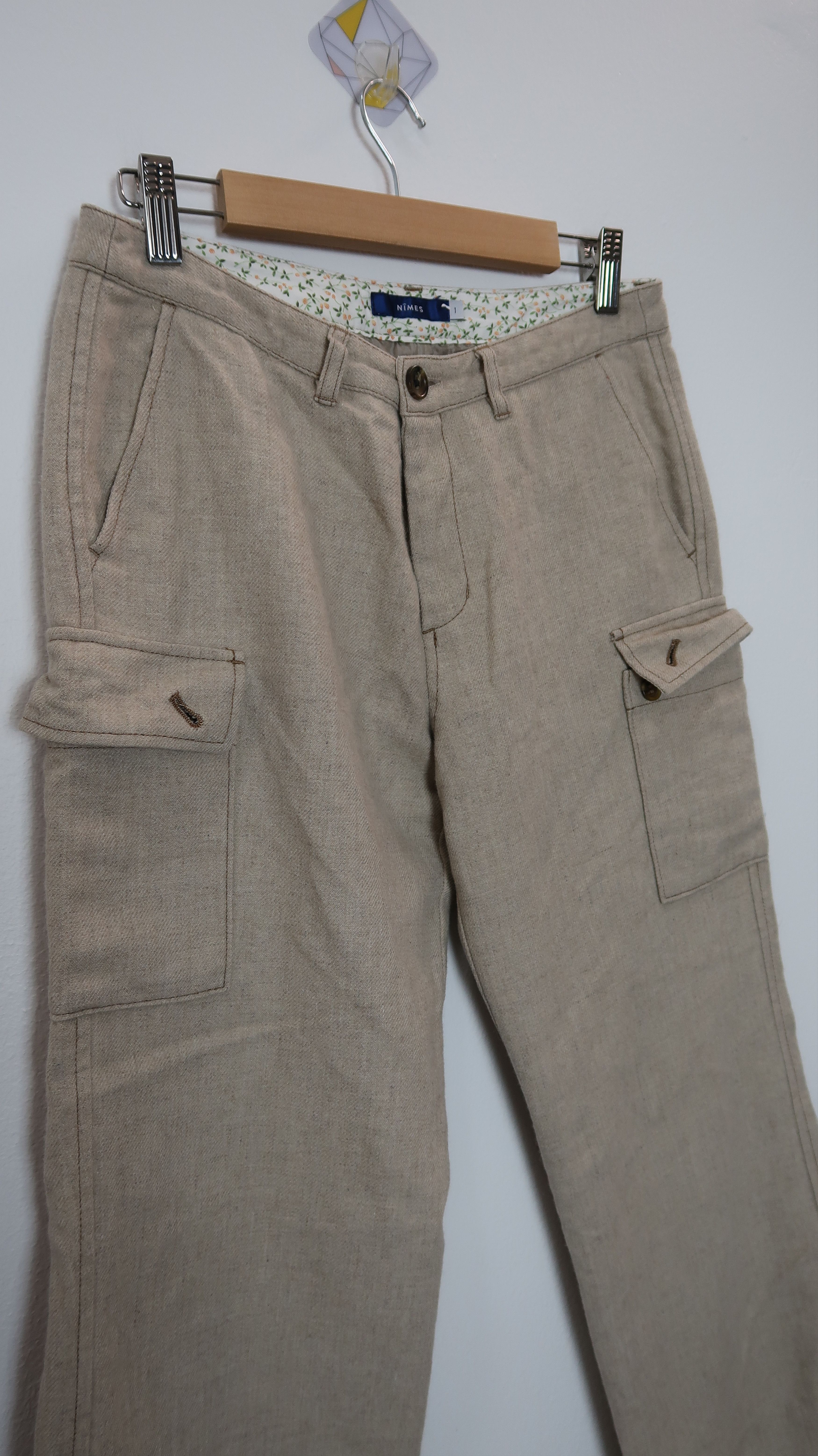 Japanese Brand × Vintage Vintage NIMES Cargo Pants Made in Japan Size 29" - 3 Thumbnail