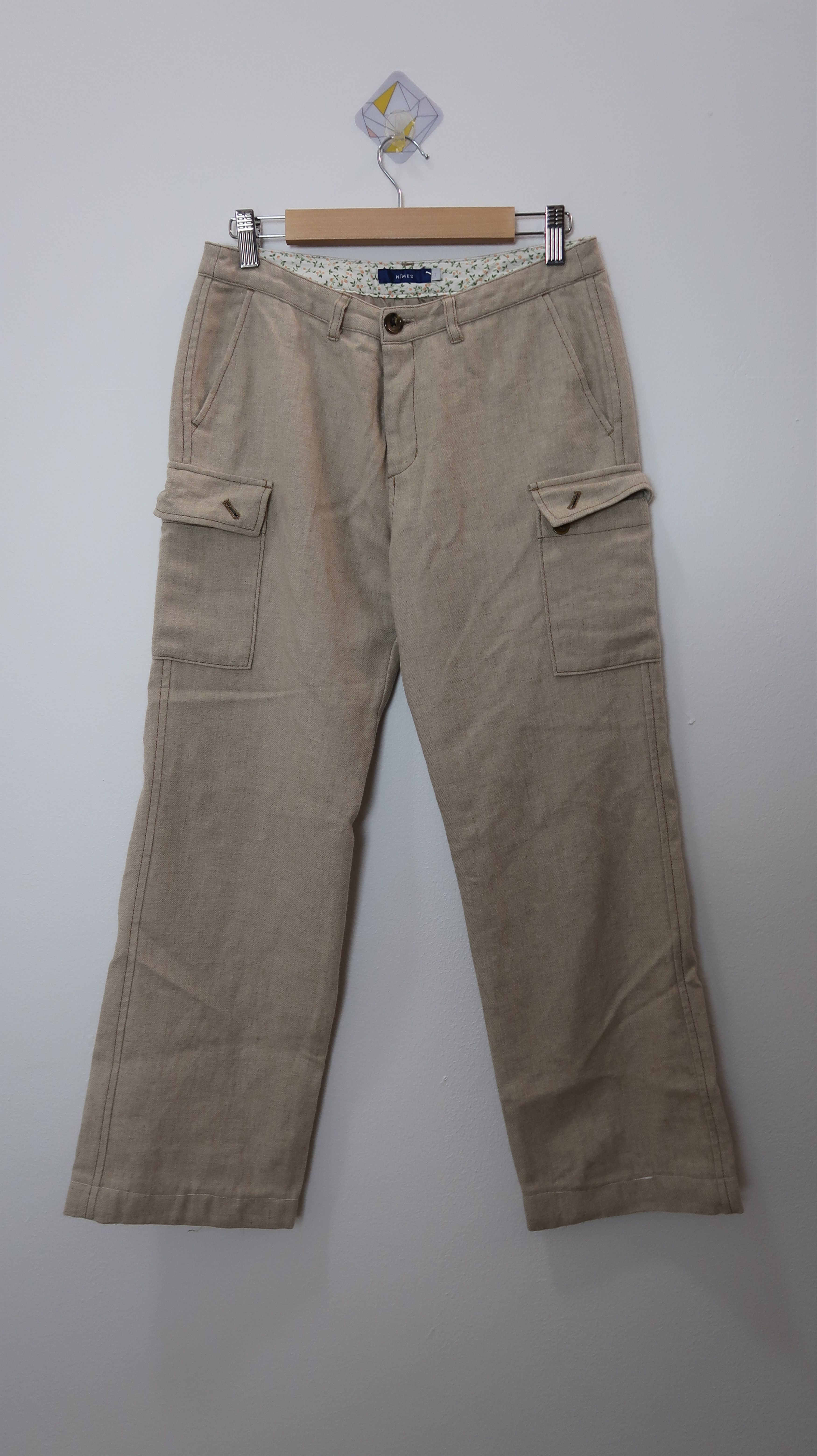 Japanese Brand × Vintage Vintage NIMES Cargo Pants Made in Japan Size 29" - 1 Thumbnail