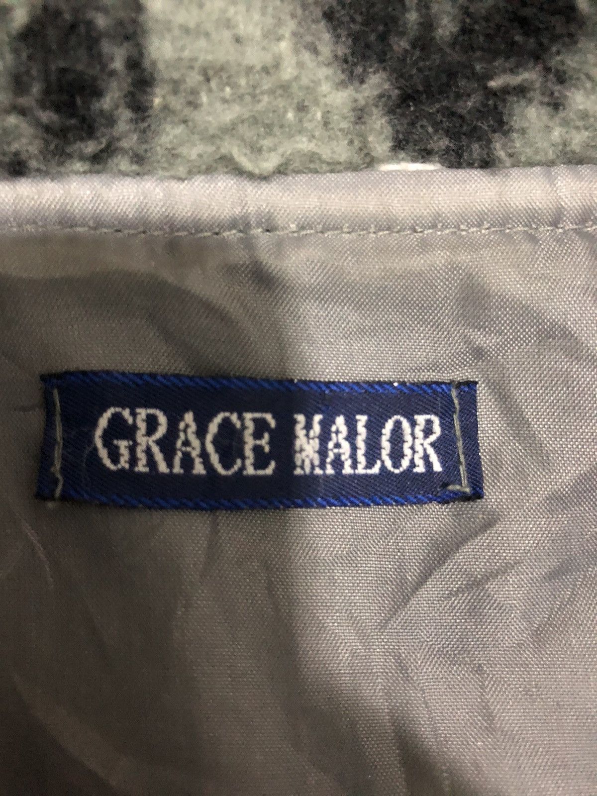 Designer × Japanese Brand Vintage Grace Malor Fleece Jacket - Aztec Pattern - Zip-Up Size US L / EU 52-54 / 3 - 5 Thumbnail