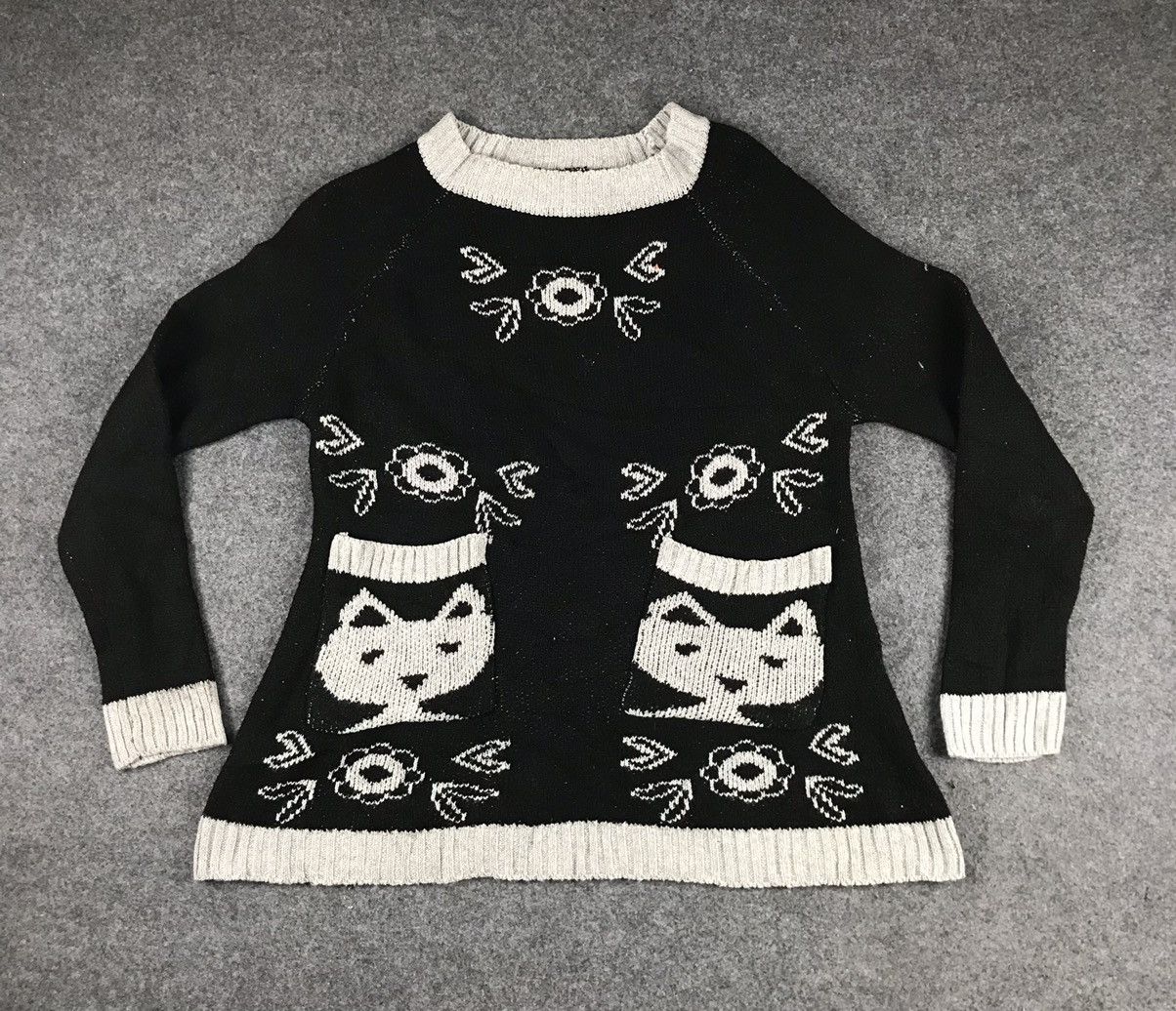 🔥Vintage knitwear cat design inspired by ne-net🔥