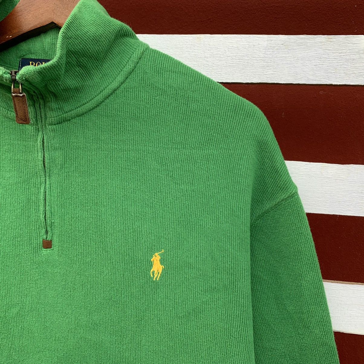 Polo Ralph Lauren Polo Ralph Lauren Half Zip Sweatshirt Size US L / EU 52-54 / 3 - 4 Thumbnail