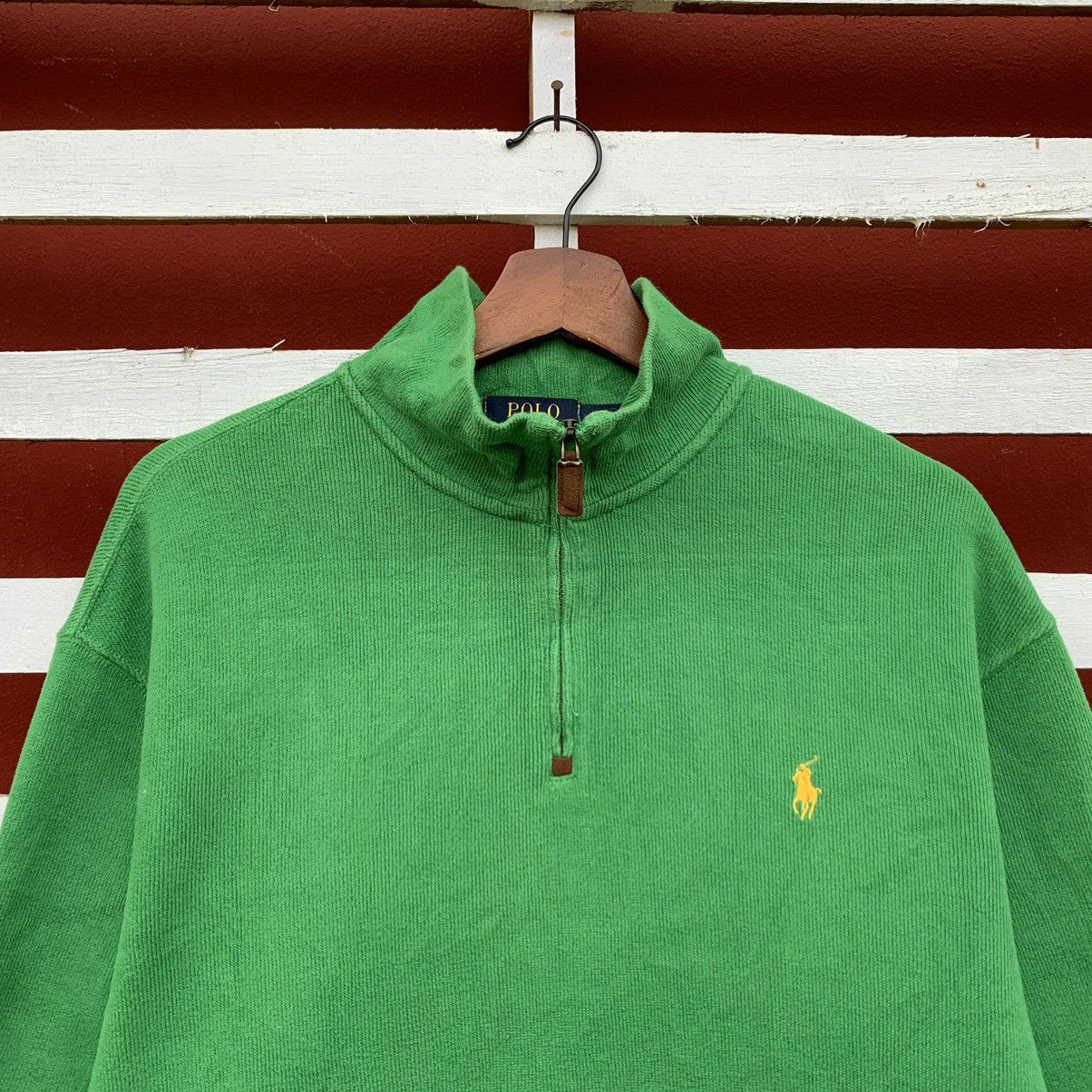 Polo Ralph Lauren Polo Ralph Lauren Half Zip Sweatshirt Size US L / EU 52-54 / 3 - 3 Thumbnail