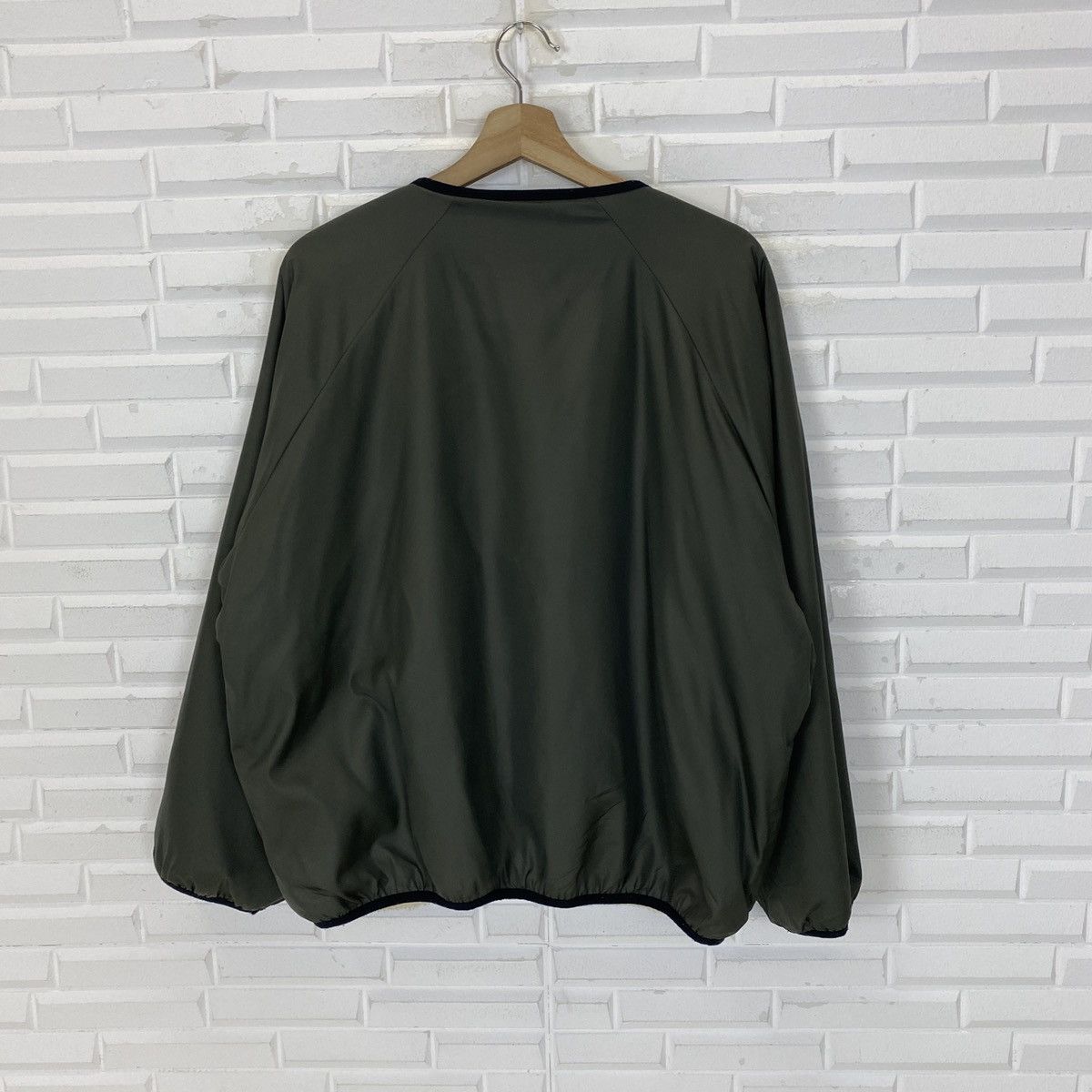 Japanese Brand Kastane Reversible Bomber Wool Jacket Size US L / EU 52-54 / 3 - 18 Thumbnail