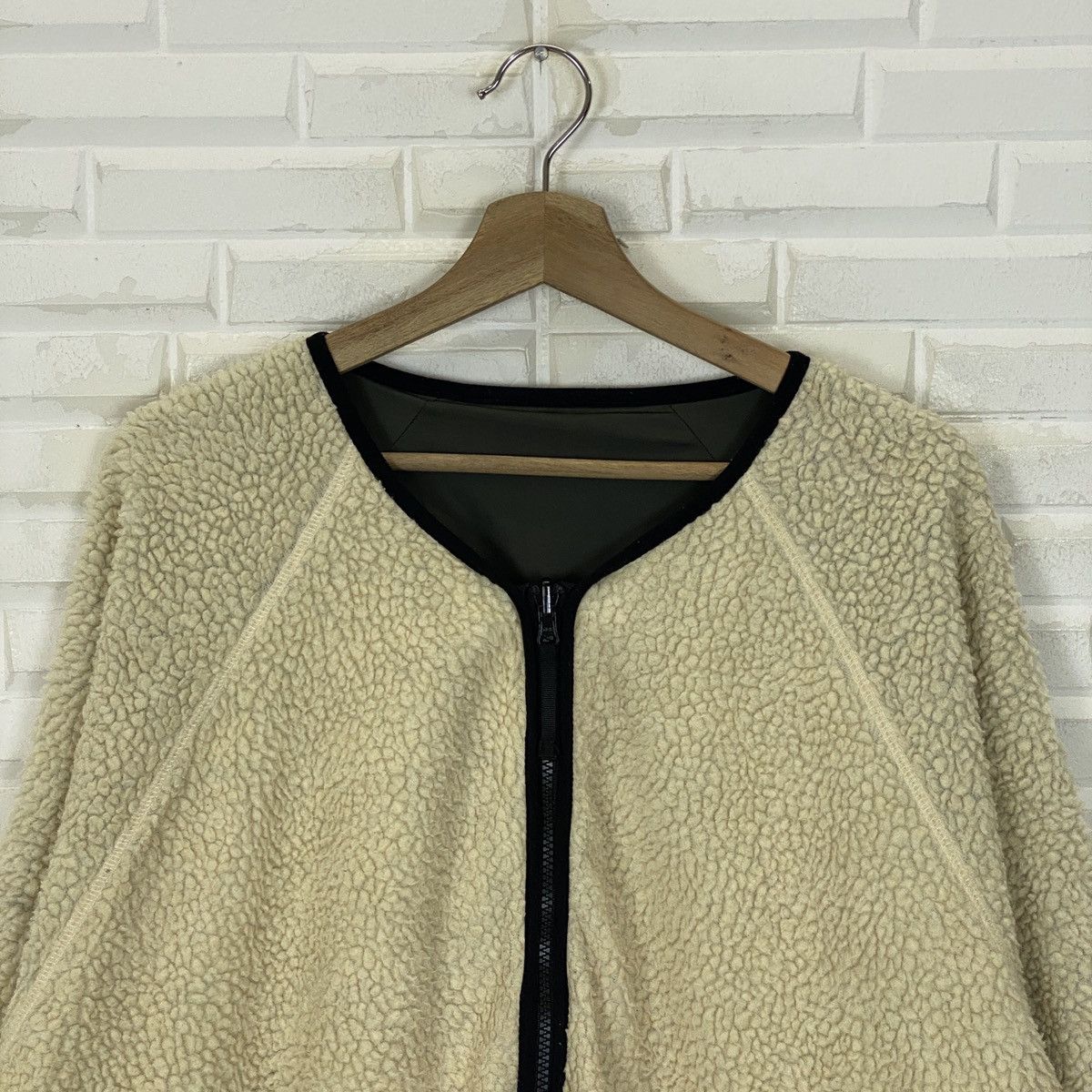 Japanese Brand Kastane Reversible Bomber Wool Jacket Size US L / EU 52-54 / 3 - 5 Thumbnail