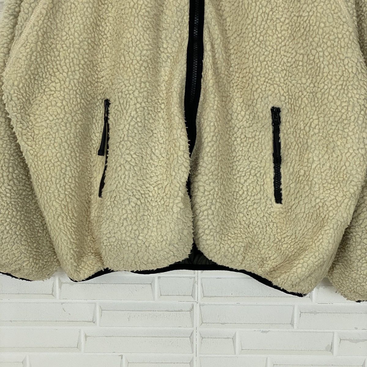 Japanese Brand Kastane Reversible Bomber Wool Jacket Size US L / EU 52-54 / 3 - 7 Thumbnail
