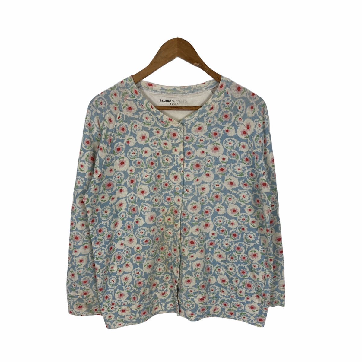 Tsumori Chisato Tsumori Chisato Sleep Flowering Snap Button Up Size US L / EU 52-54 / 3 - 1 Thumbnail