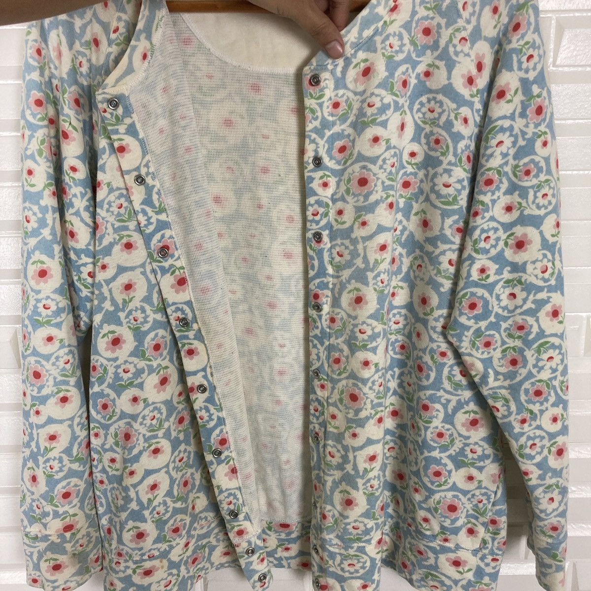 Tsumori Chisato Tsumori Chisato Sleep Flowering Snap Button Up Size US L / EU 52-54 / 3 - 12 Thumbnail