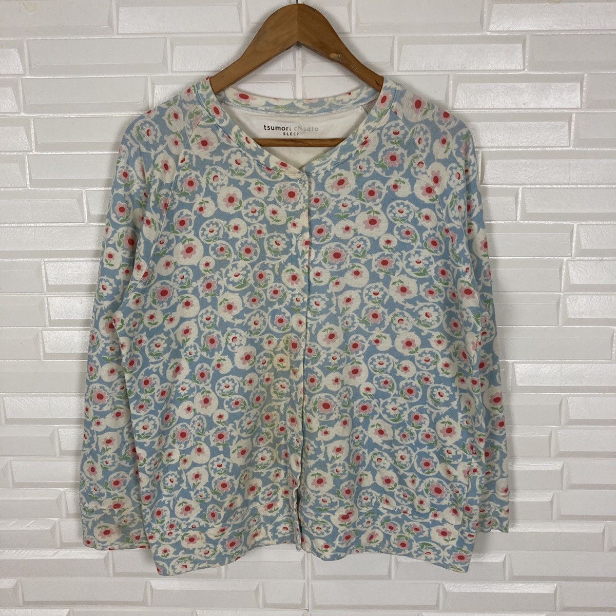 Tsumori Chisato Tsumori Chisato Sleep Flowering Snap Button Up Size US L / EU 52-54 / 3 - 2 Thumbnail
