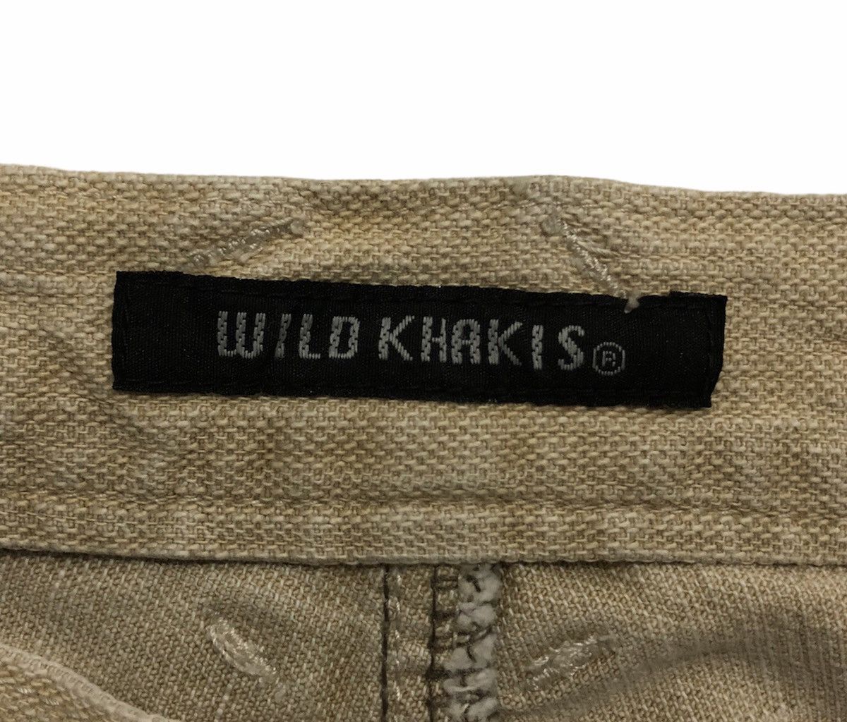 Designer WILD KHAKIS DENIM PANTS Size US 30 / EU 46 - 11 Thumbnail