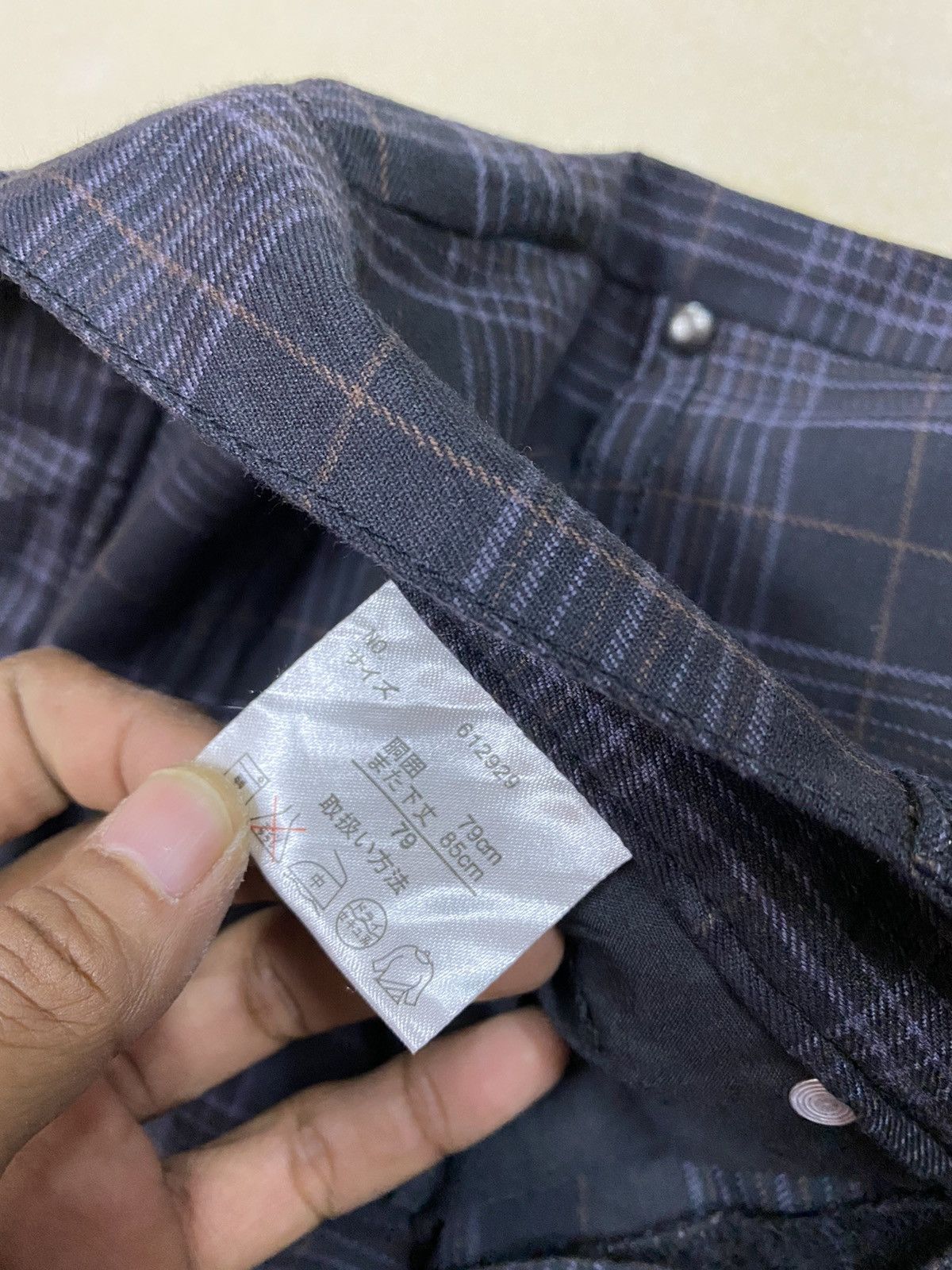 Japanese Brand Japanese Brand Bondage Tartan Flared Pants Size US 32 / EU 48 - 8 Thumbnail