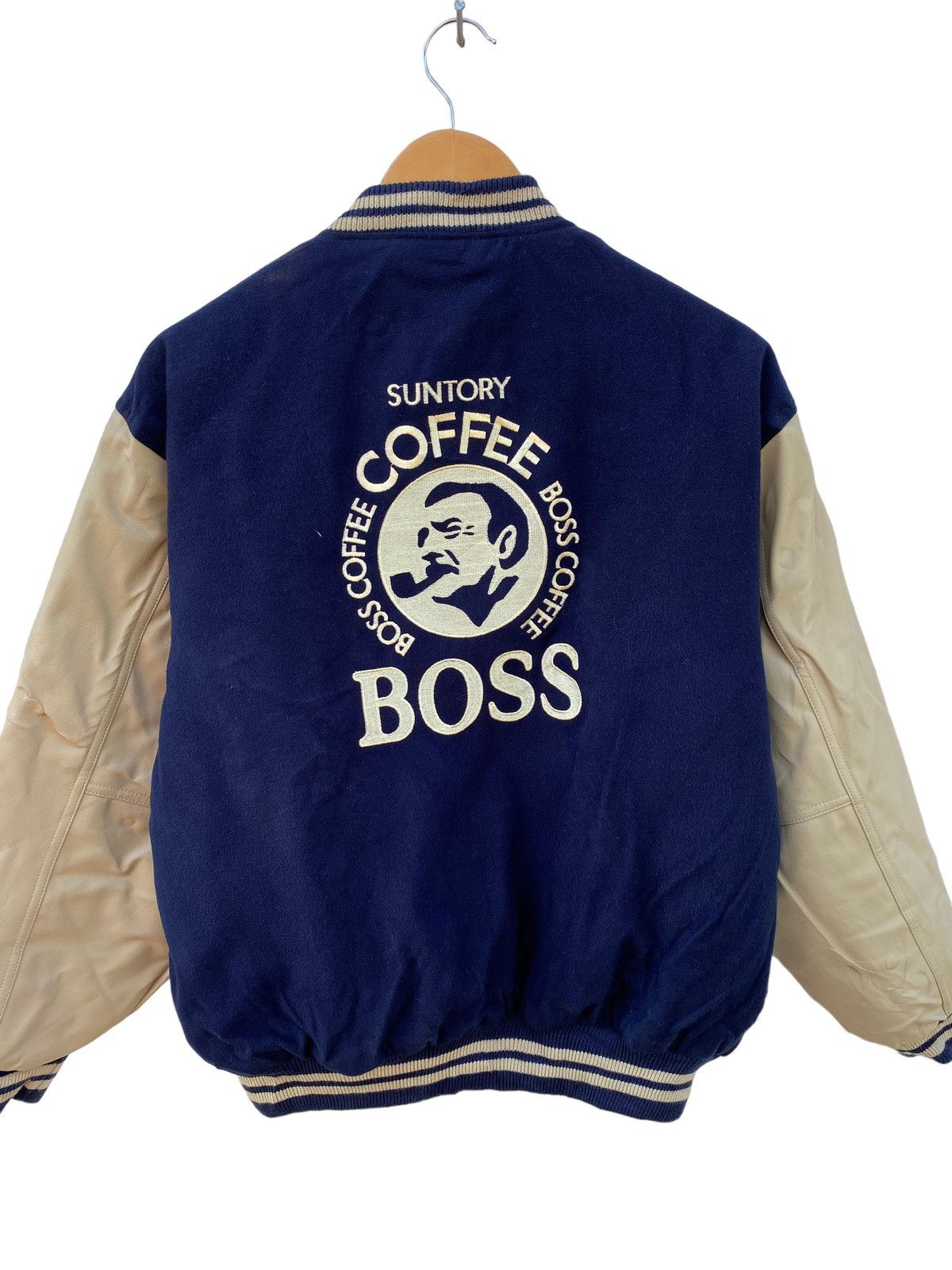 Other Suntory boss coffee varsity jacket Size US L / EU 52-54 / 3 - 1 Thumbnail