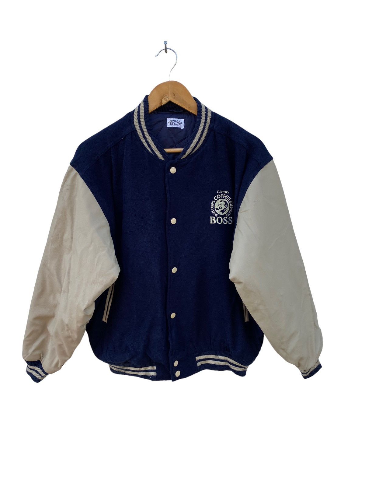 Other Suntory boss coffee varsity jacket Size US L / EU 52-54 / 3 - 4 Thumbnail