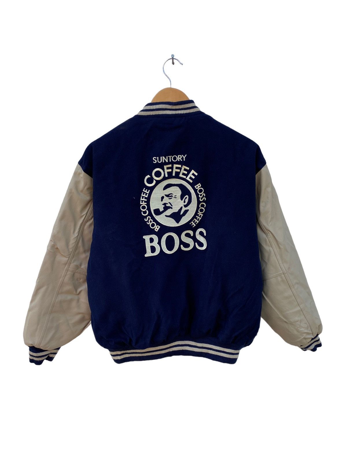 Other Suntory boss coffee varsity jacket Size US L / EU 52-54 / 3 - 2 Thumbnail