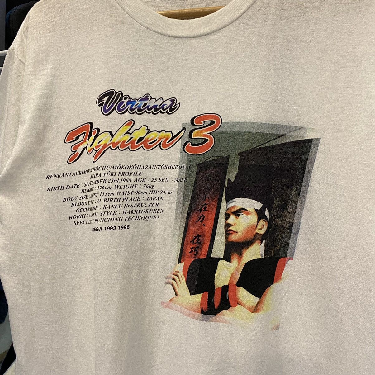 Japanese Brand × Playstation × Vintage Original 1996 Virtua Fighter 3 Game Japanese Brand T-shirts Size US M / EU 48-50 / 2 - 5 Thumbnail