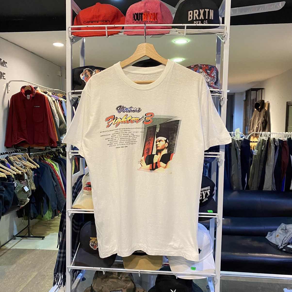 Japanese Brand × Playstation × Vintage Original 1996 Virtua Fighter 3 Game Japanese Brand T-shirts Size US M / EU 48-50 / 2 - 1 Thumbnail