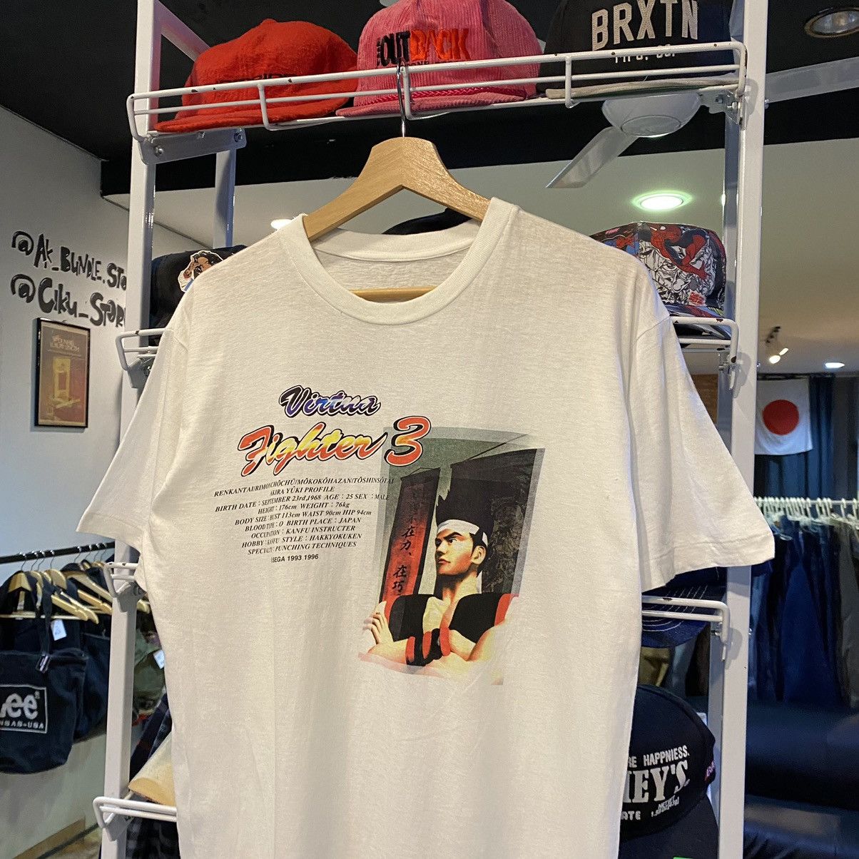 Japanese Brand × Playstation × Vintage Original 1996 Virtua Fighter 3 Game Japanese Brand T-shirts Size US M / EU 48-50 / 2 - 3 Thumbnail