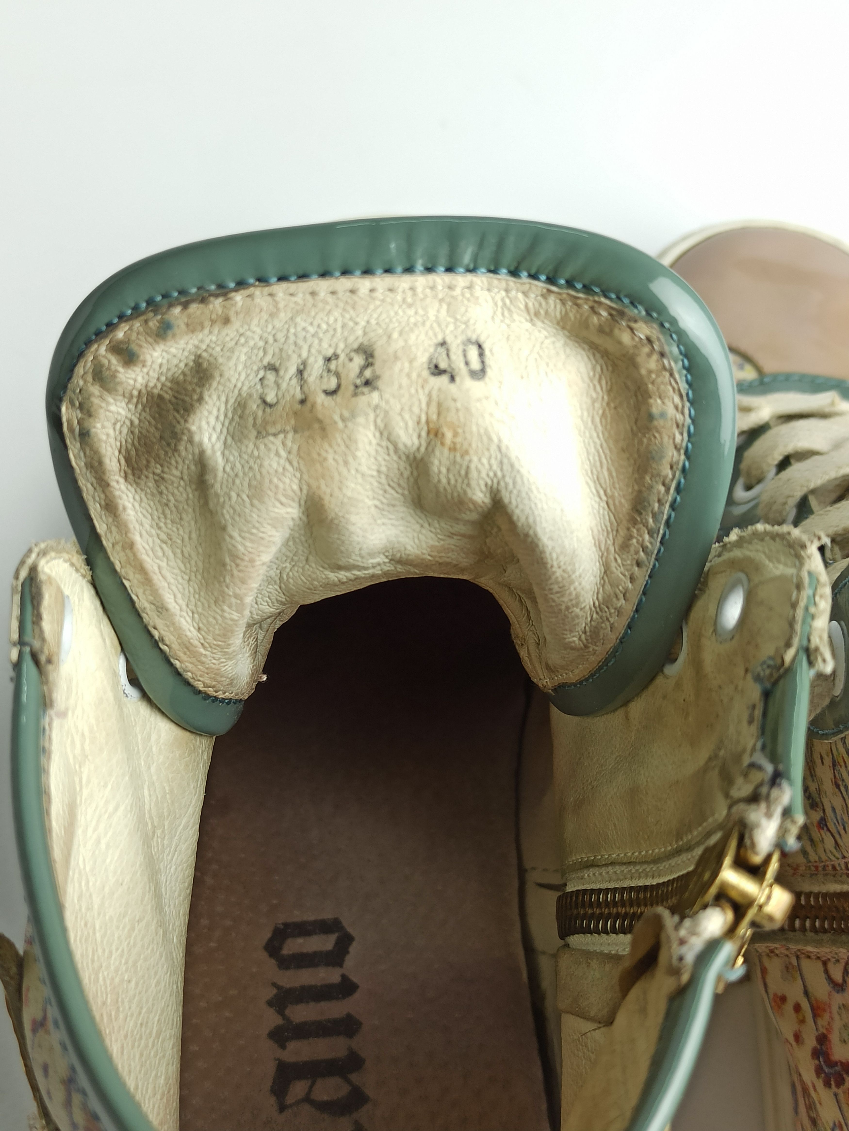 John Galliano John Galliano High Top Sneakers Size US 10 / IT 40 - 11 Thumbnail