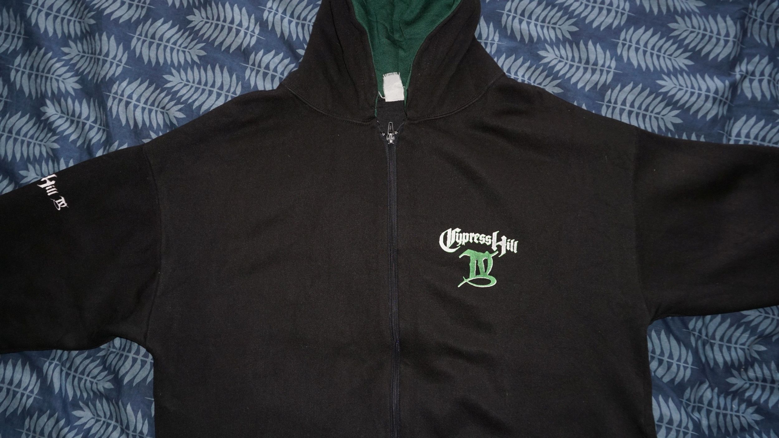 Vintage Cypress Hill IV 1998 90s Vintage Rap Album Promo Zip Hoodie Size US L / EU 52-54 / 3 - 7 Thumbnail