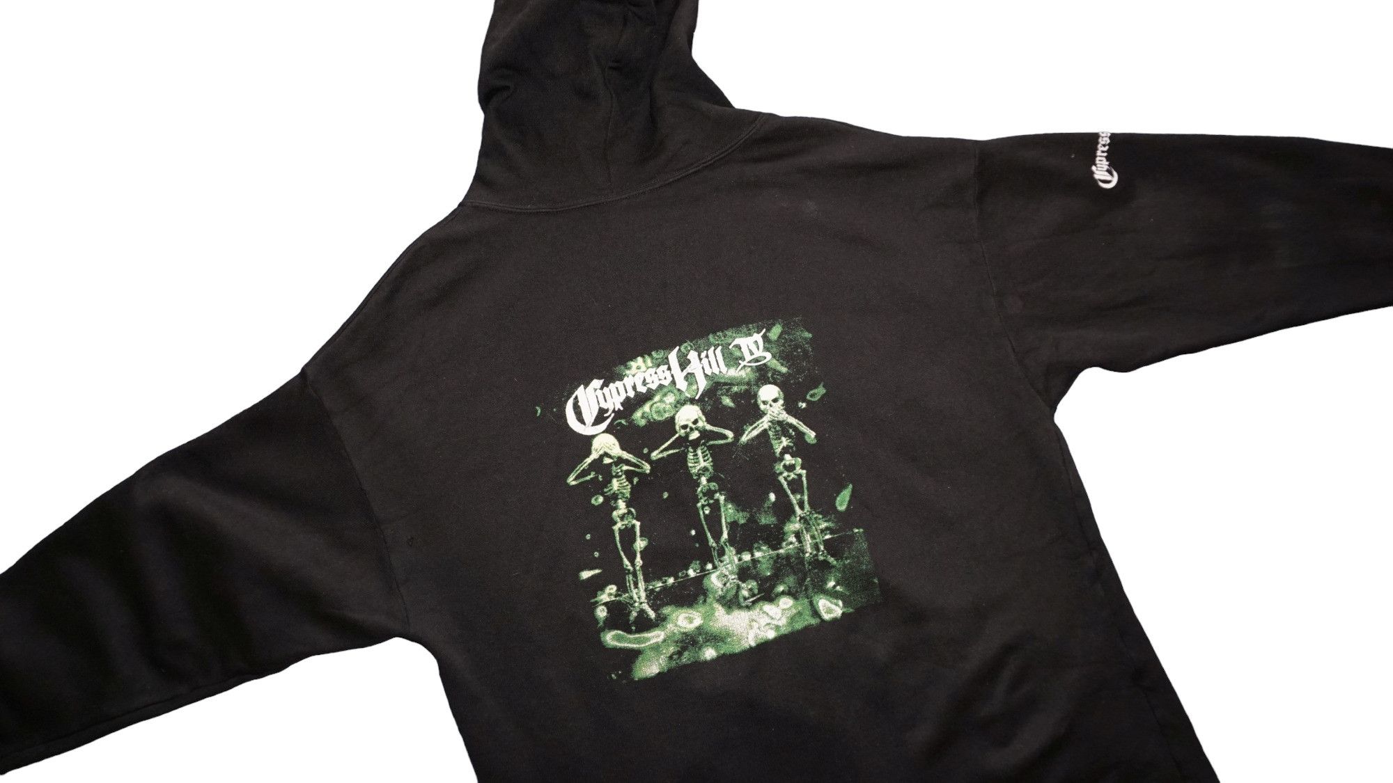 Vintage Cypress Hill IV 1998 90s Vintage Rap Album Promo Zip Hoodie Size US L / EU 52-54 / 3 - 4 Thumbnail
