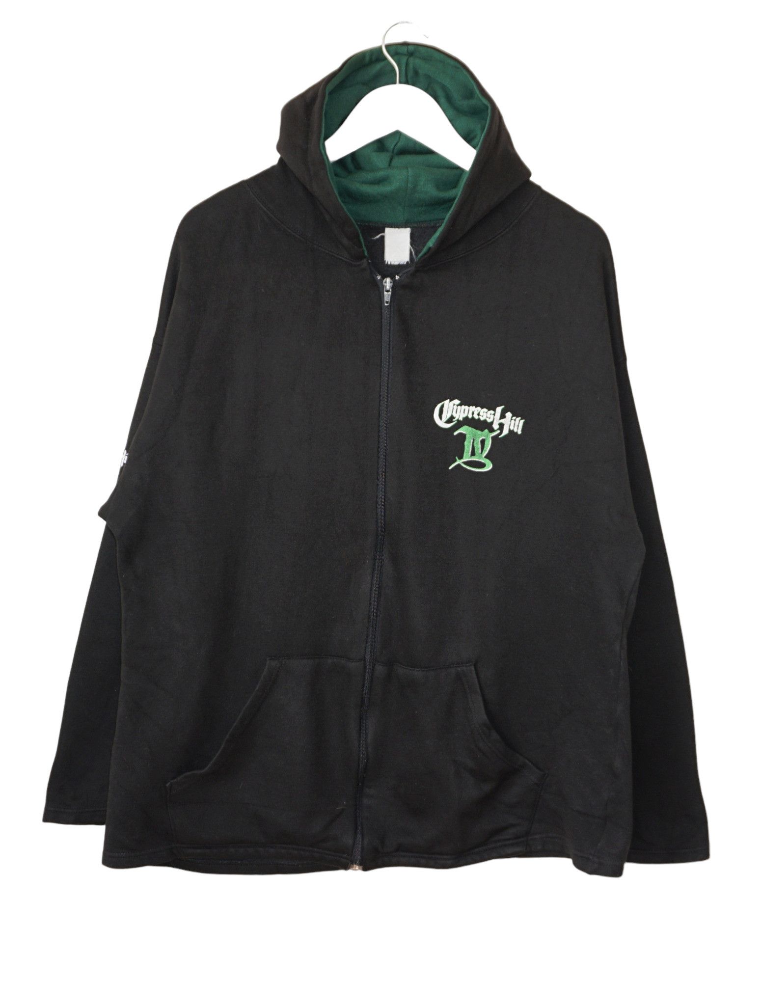 Vintage Cypress Hill IV 1998 90s Vintage Rap Album Promo Zip Hoodie Size US L / EU 52-54 / 3 - 2 Thumbnail